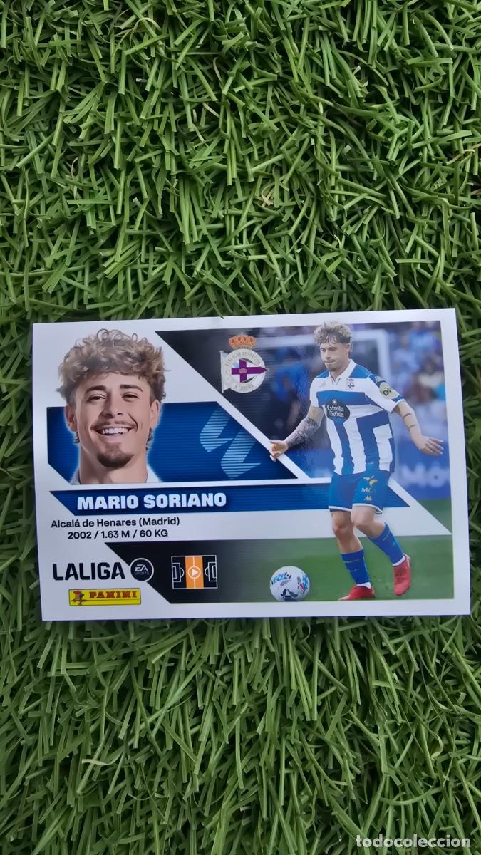 Cromos de f&uacute;tbol: MARIO SORIANO 13 DEPORTIVO LIGA ESTE 2026 2027 26 27 PANINI LALIGA EA SPORTS