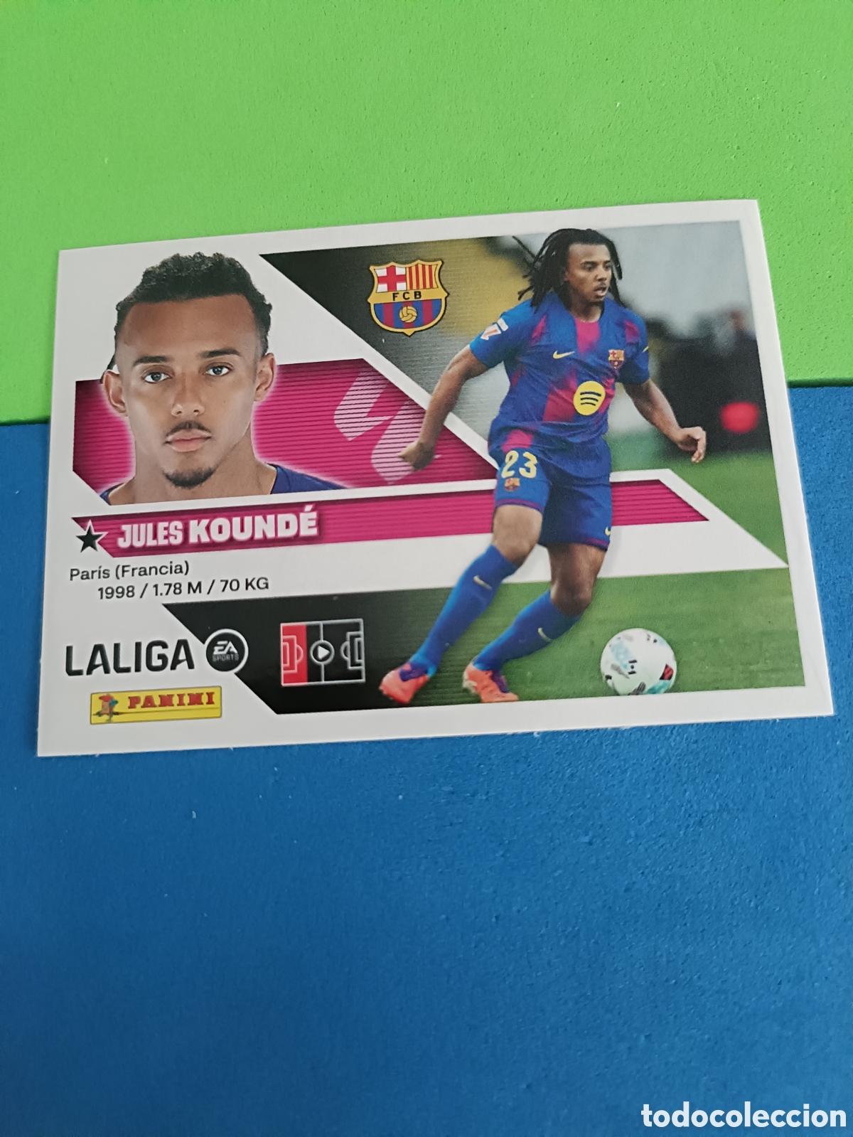 Cromos de f&uacute;tbol: Panini cromos stickers Liga este 2026 2027 26 27 - Barcelona 5 Kounde