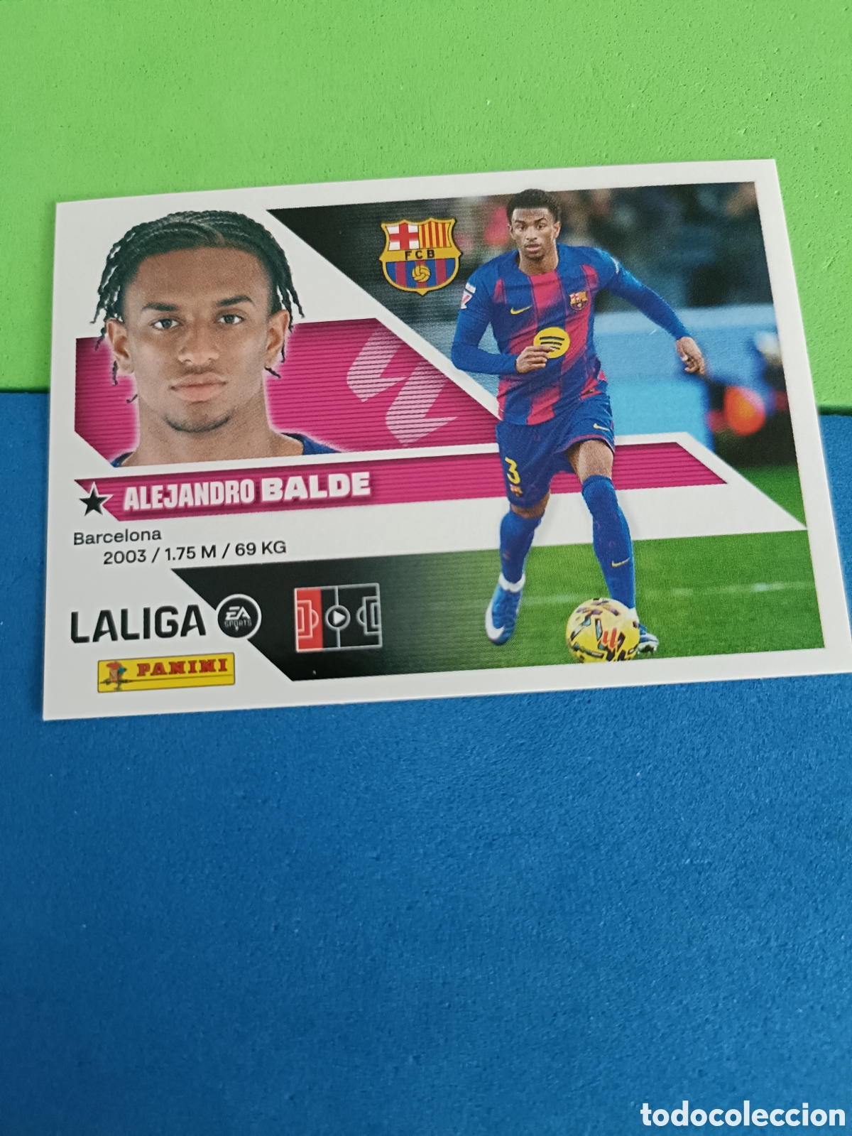 Cromos de f&uacute;tbol: Panini cromos stickers Liga este 2026 2027 26 27 - Barcelona 10 Balde