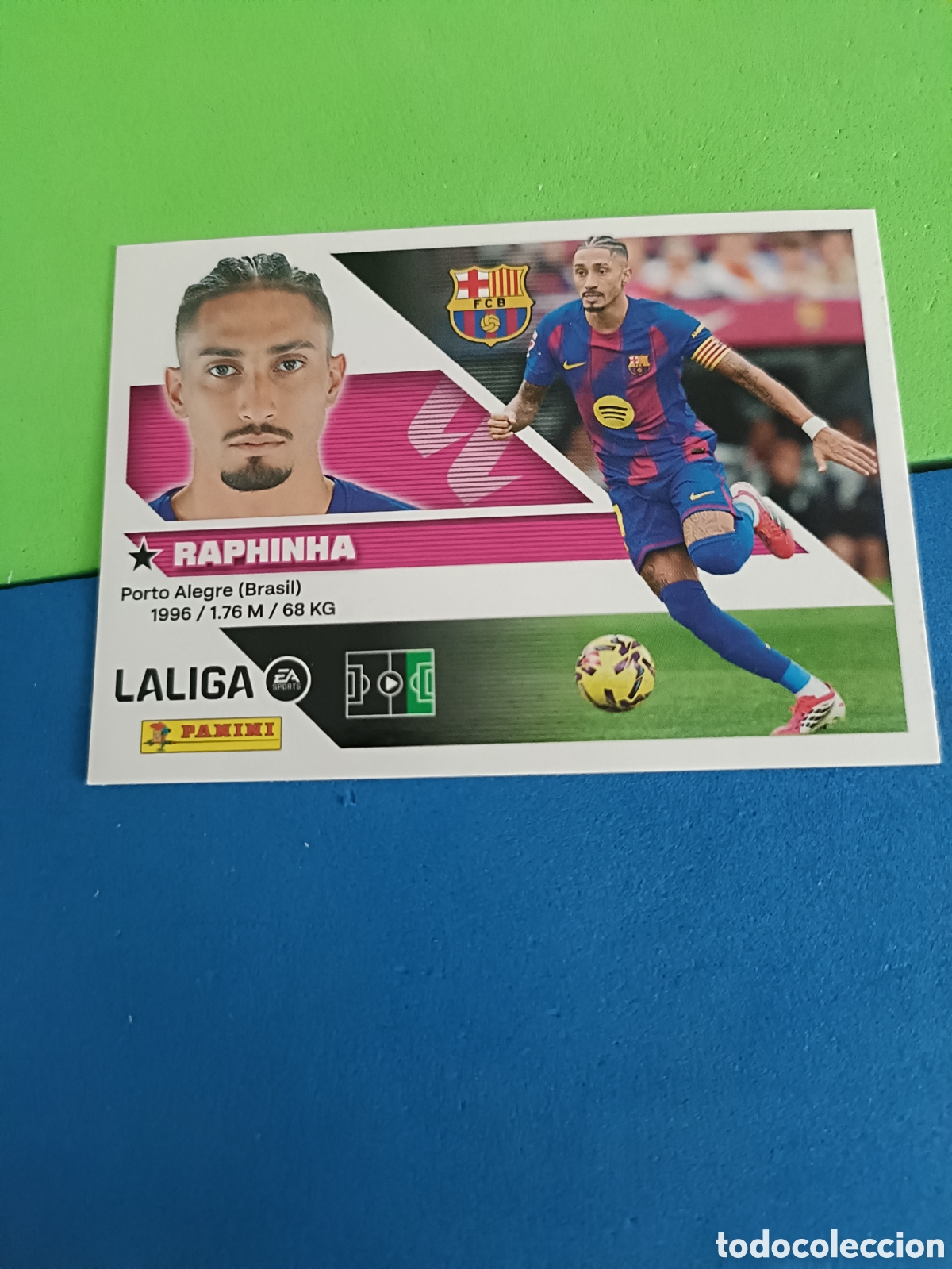 Fu&szlig;ball-Sticker: Panini cromos stickers Liga este 2026 2027 26 27 - Barcelona 19 Raphinha