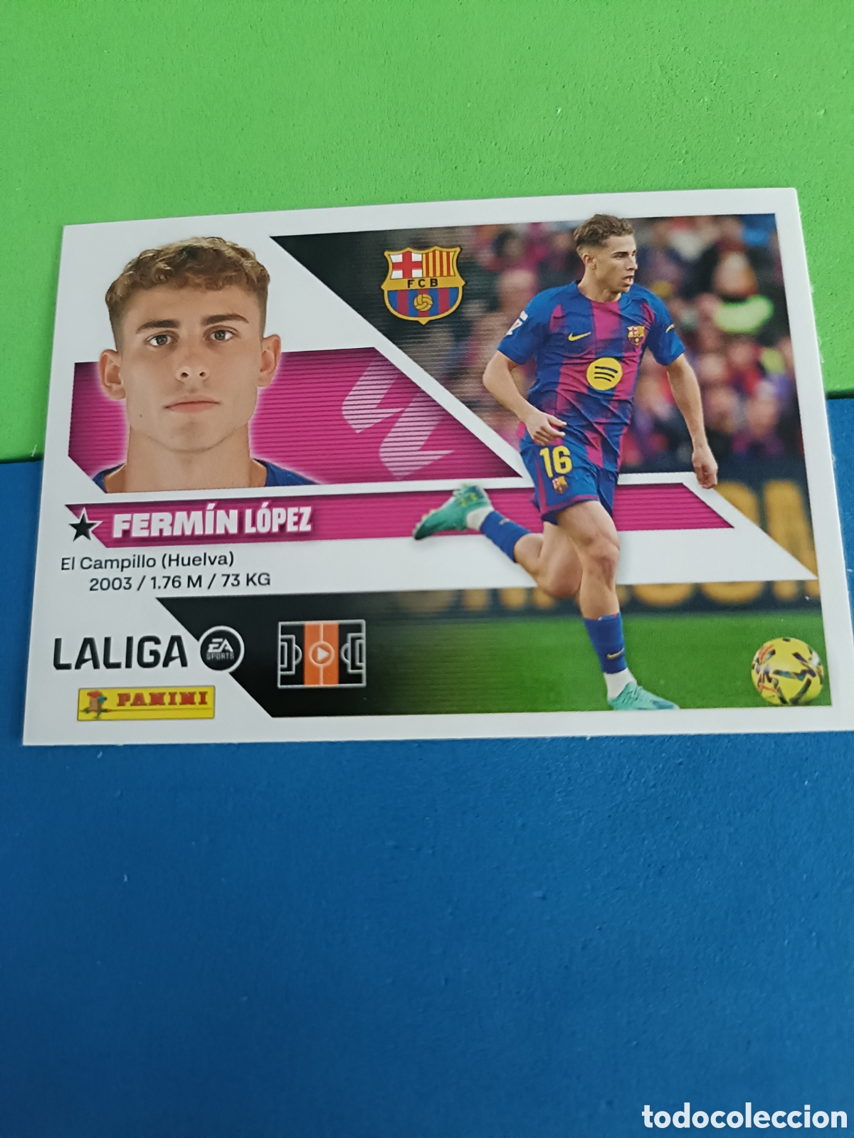 Fu&szlig;ball-Sticker: Panini cromos stickers Liga este 2026 2027 26 27 - Barcelona 16 Fermin