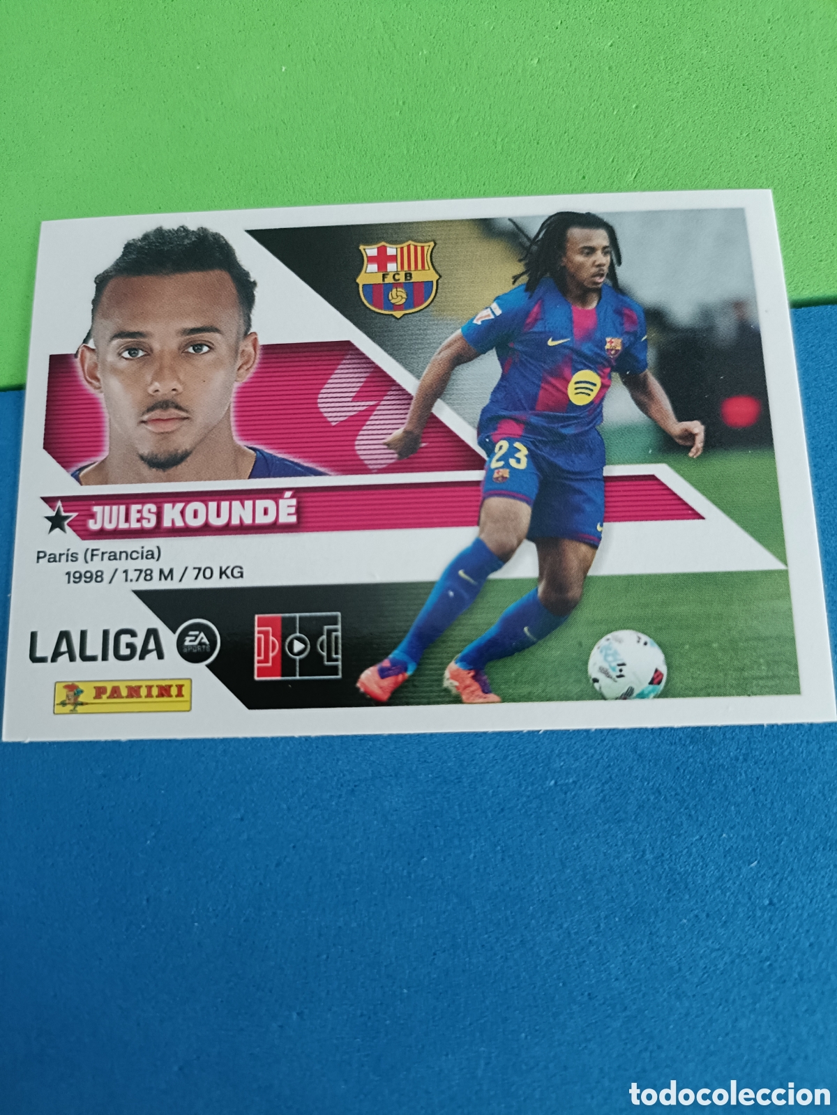 Fu&szlig;ball-Sticker: Panini cromos stickers Liga este 2026 2027 26 27 - Barcelona 5 Kounde