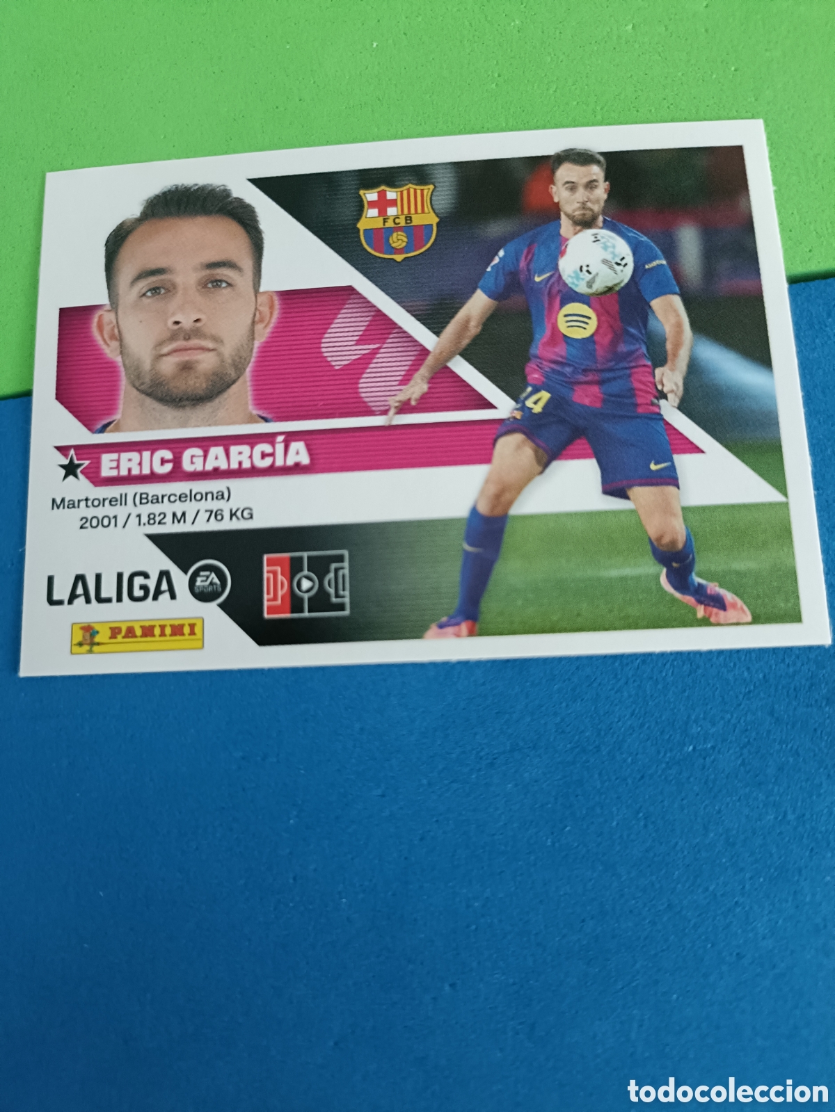 Fu&szlig;ball-Sticker: Panini cromos stickers Liga este 2026 2027 26 27 - Barcelona 11 Eric Garc&iacute;a