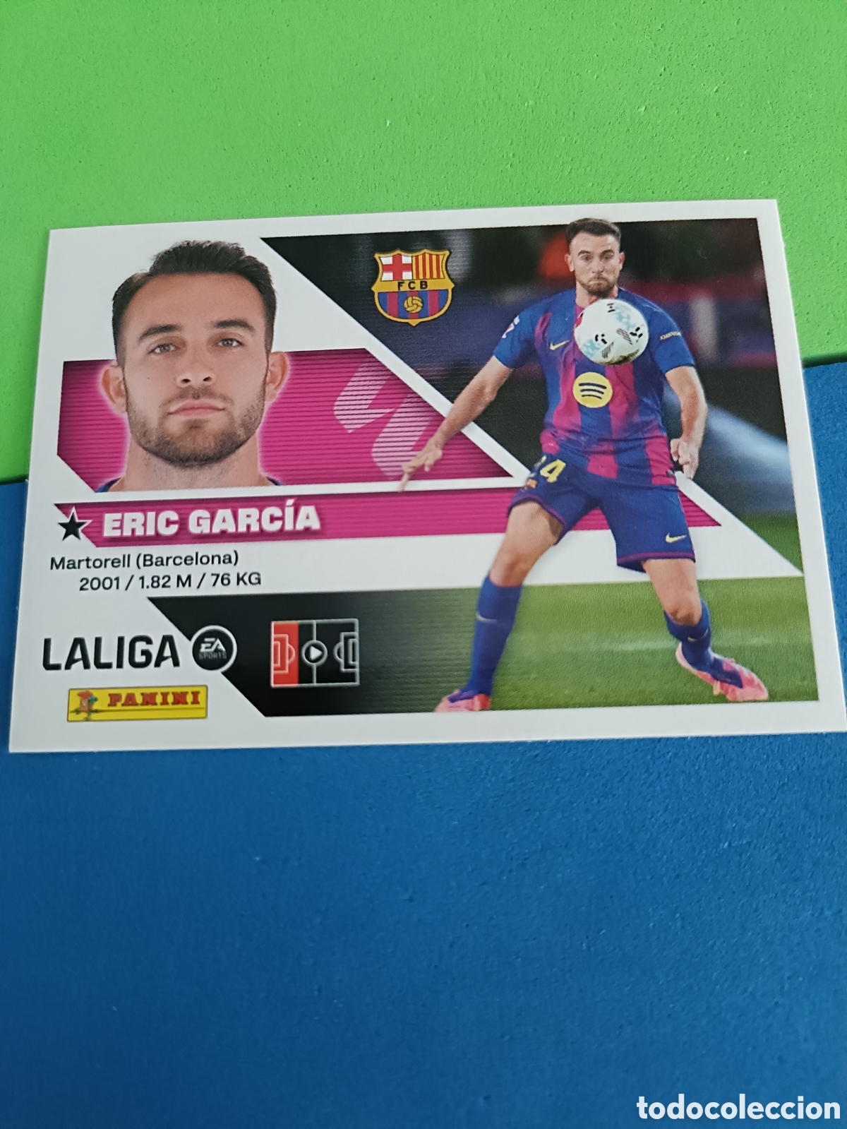Fu&szlig;ball-Sticker: Panini cromos stickers Liga este 2026 2027 26 27 - Barcelona 11 Eric Garc&iacute;a