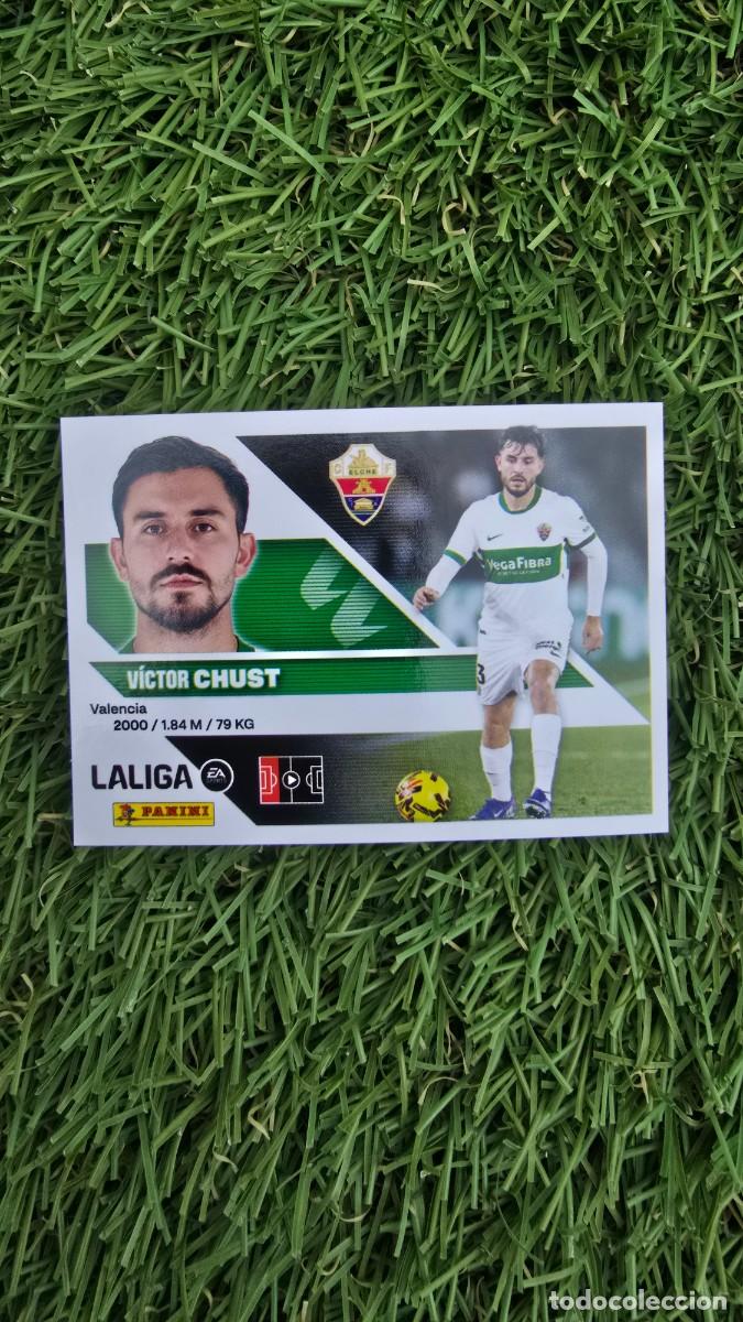 Cromos de f&uacute;tbol: CHUST 6 ELCHE LIGA ESTE 2026 2027 26 27 PANINI LALIGA EA SPORTS
