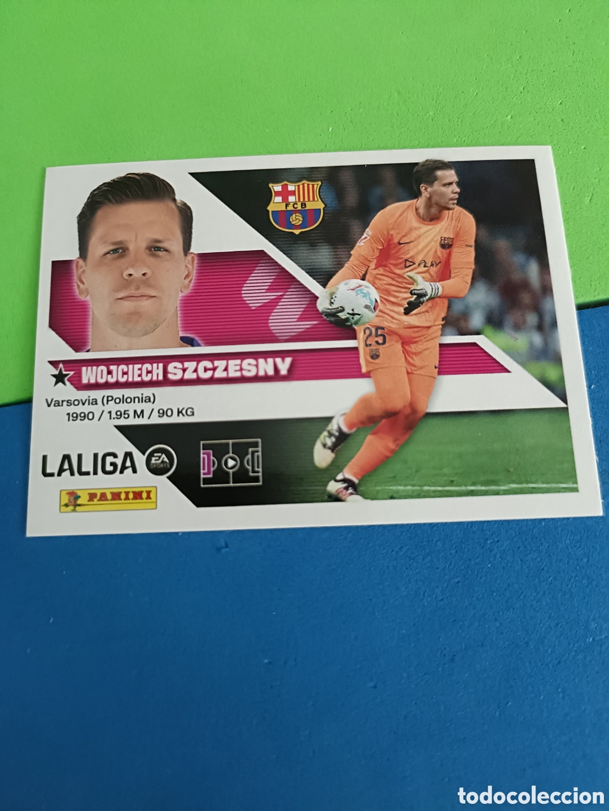 Cromos de f&uacute;tbol: Panini cromos stickers Liga este 2026 2027 26 27 - Barcelona 4 Szczesny