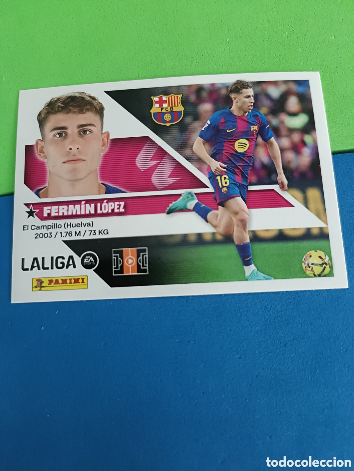 Fu&szlig;ball-Sticker: Panini cromos stickers Liga este 2026 2027 26 27 - Barcelona 16 Fermin