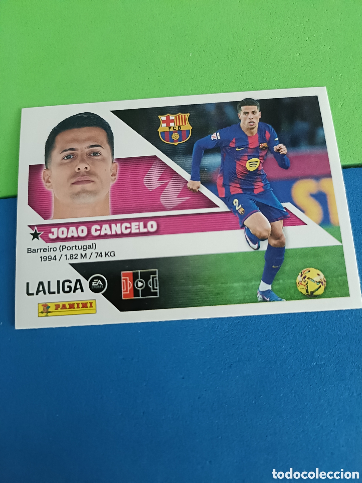 Fu&szlig;ball-Sticker: Panini cromos stickers Liga este 2026 2027 26 27 - Barcelona 9 Joao Cancelo