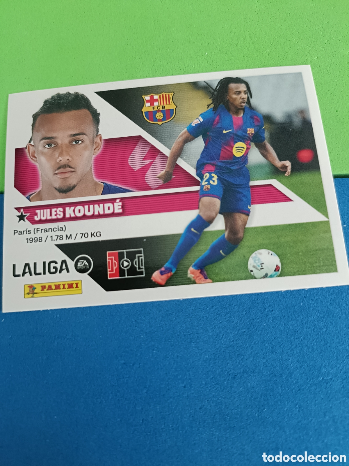 Fu&szlig;ball-Sticker: Panini cromos stickers Liga este 2026 2027 26 27 - Barcelona 5 Kounde