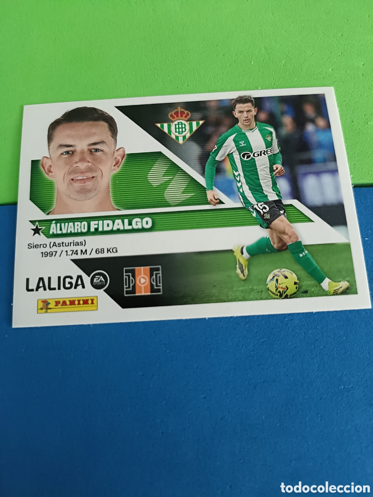 Cromos de f&uacute;tbol: Panini cromos stickers Liga este 2026 2027 26 27 - Betis 12 Fidalgo