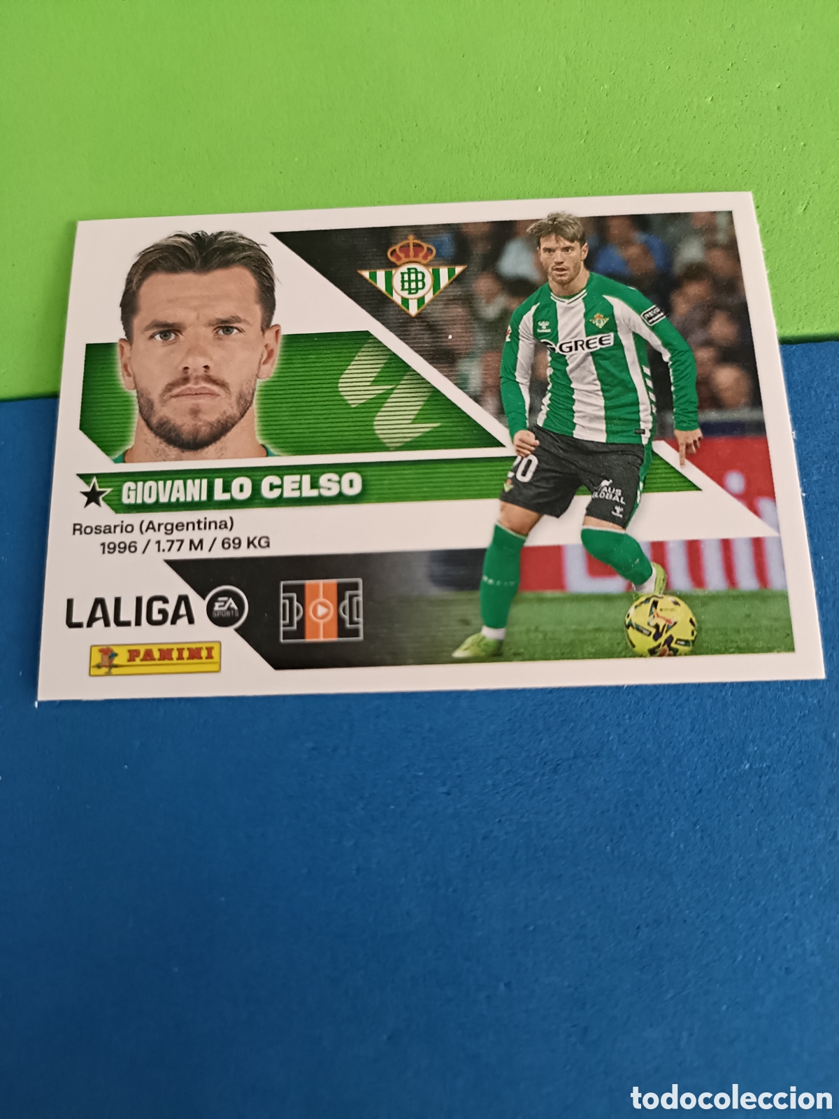 Cromos de f&uacute;tbol: Panini cromos stickers Liga este 2026 2027 26 27 - Betis 14 Lo Celso
