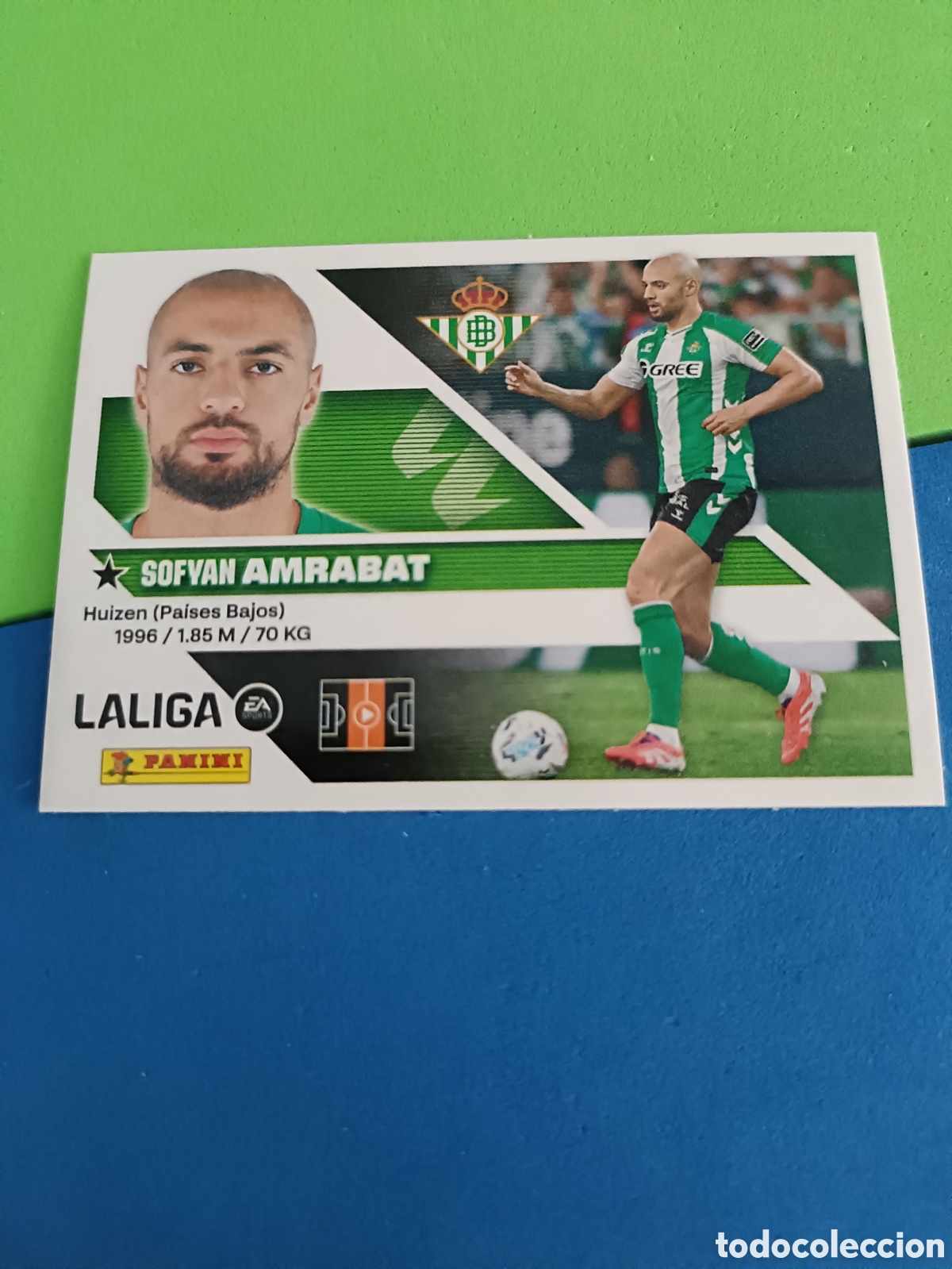 Cromos de f&uacute;tbol: Panini cromos stickers Liga este 2026 2027 26 27 - Betis 11 Amrabat