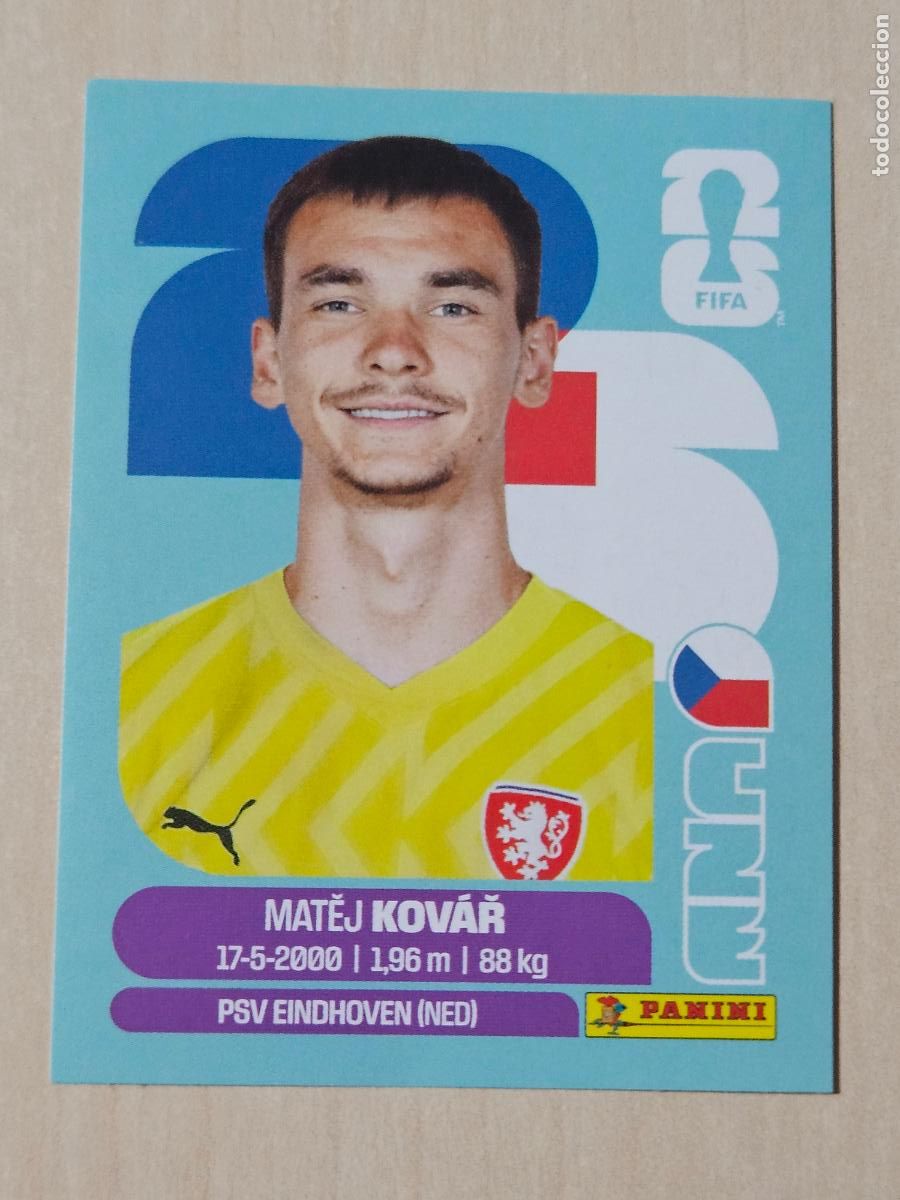 Cromos de f&uacute;tbol: CROMO CZE2 CZE 2 - KOVAAR REPUBLICA CHECA - MUNDIAL FIFA WORLD CUP 2026 STICKER PANINI SIN PEGAR
