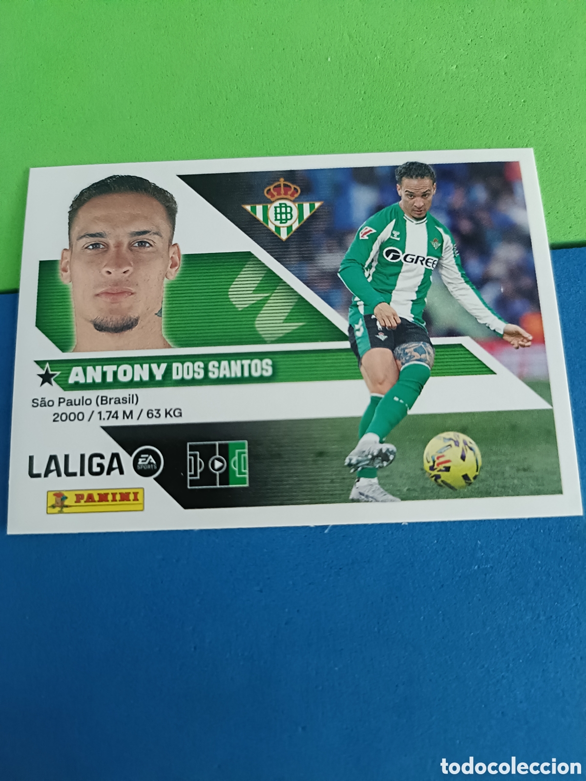 Cromos de f&uacute;tbol: Panini cromos stickers Liga este 2026 2027 26 27 - Betis 18 Antony