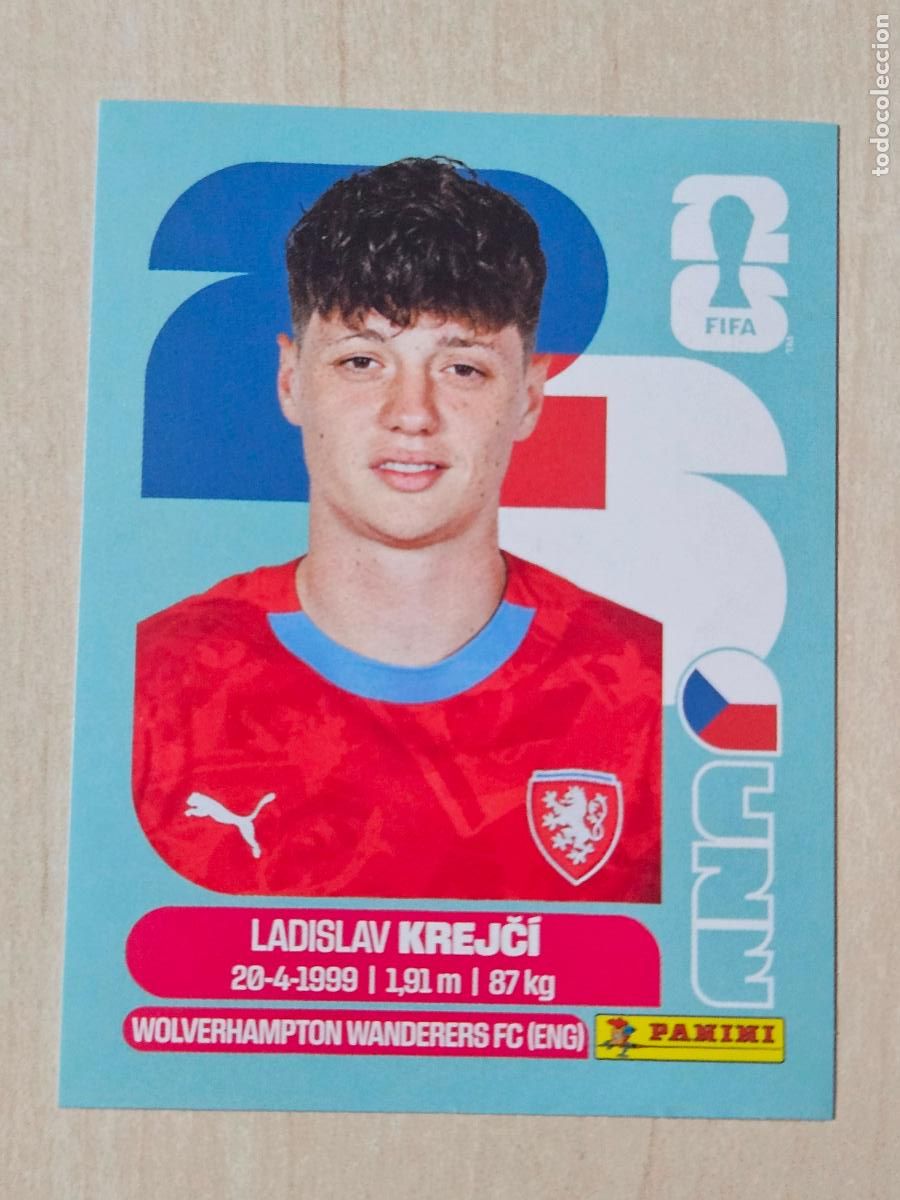 Cromos de f&uacute;tbol: CROMO CZE4 CZE 4 - KREJCI REPUBLICA CHECA - MUNDIAL FIFA WORLD CUP 2026 STICKER PANINI SIN PEGAR