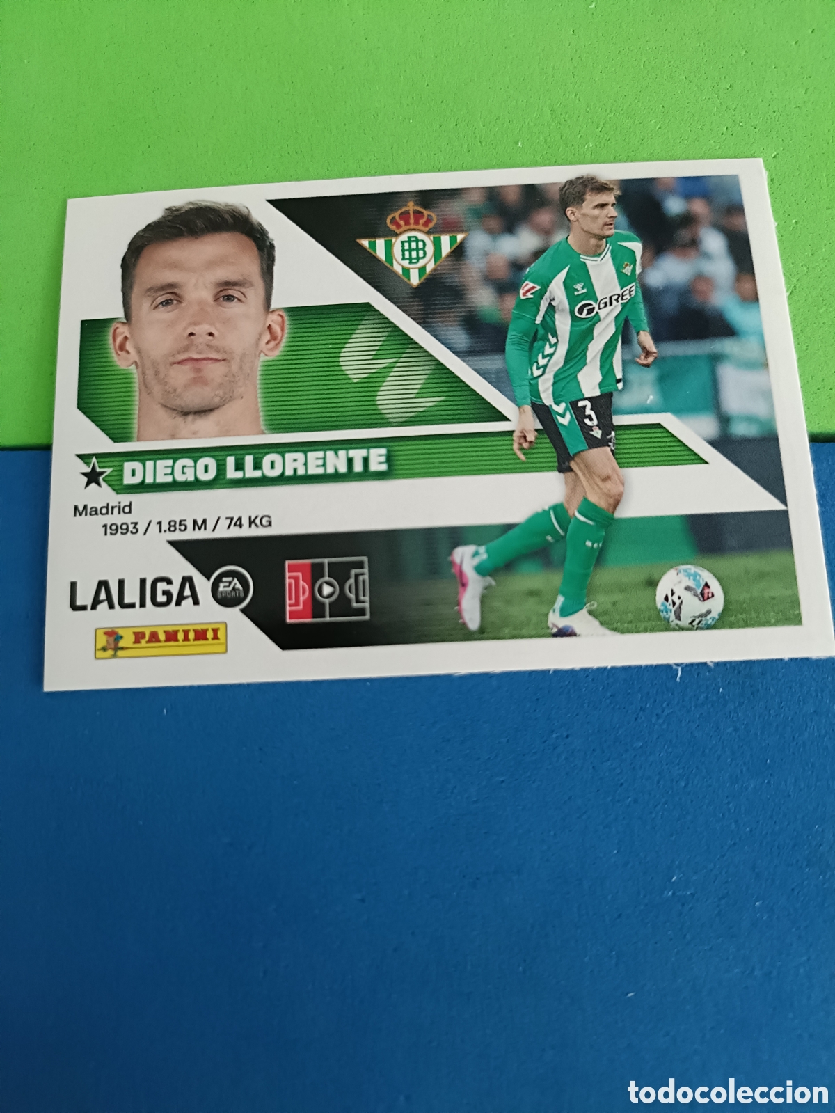Cromos de f&uacute;tbol: Panini cromos stickers Liga este 2026 2027 26 27 - Betis 6 Llorente