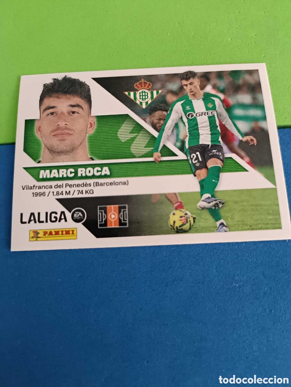 Cromos de f&uacute;tbol: Panini cromos stickers Liga este 2026 2027 26 27 - Betis 10 Marc Roca