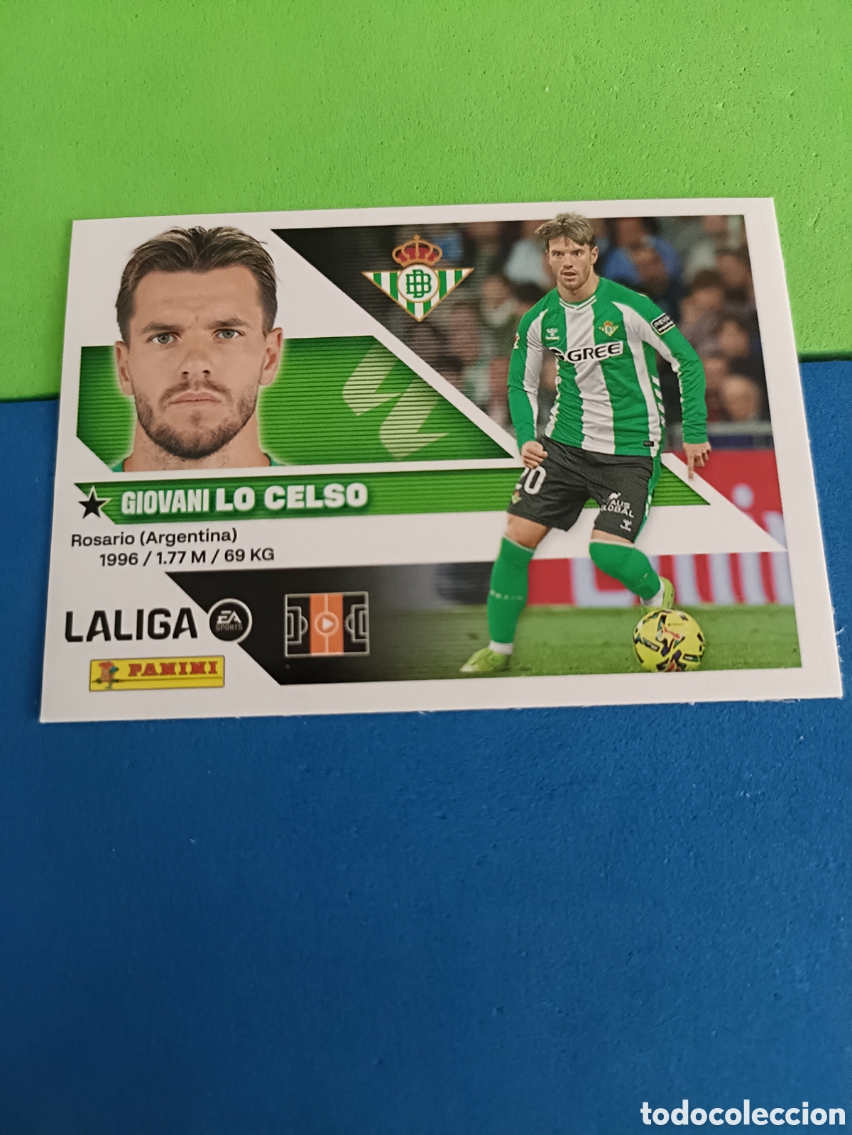 Cromos de f&uacute;tbol: Panini cromos stickers Liga este 2026 2027 26 27 - Betis 14 Lo Celso