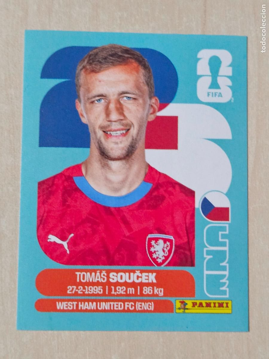 Cromos de f&uacute;tbol: CROMO CZE12 CZE 12 - SOUCEK REPUBLICA CHECA - MUNDIAL FIFA WORLD CUP 2026 STICKER PANINI SIN PEGAR