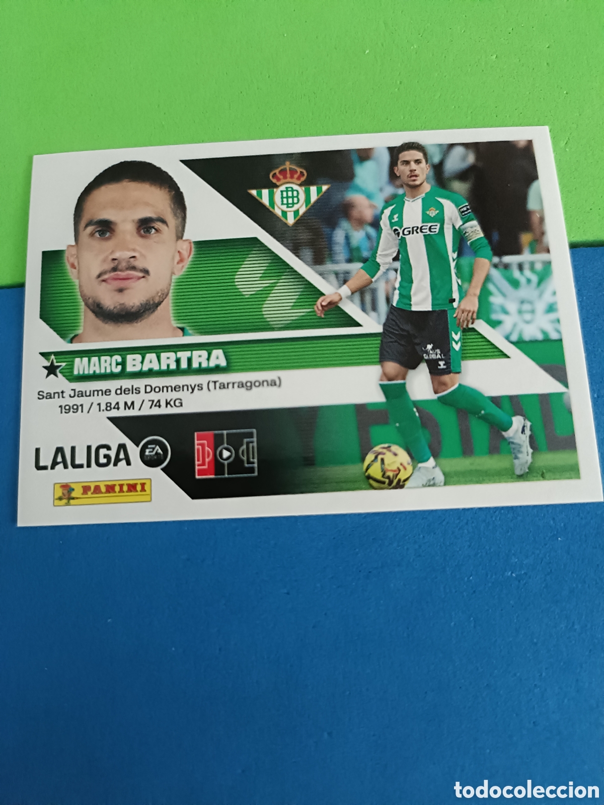 Cromos de f&uacute;tbol: Panini cromos stickers Liga este 2026 2027 26 27 - Betis 7 Bartra