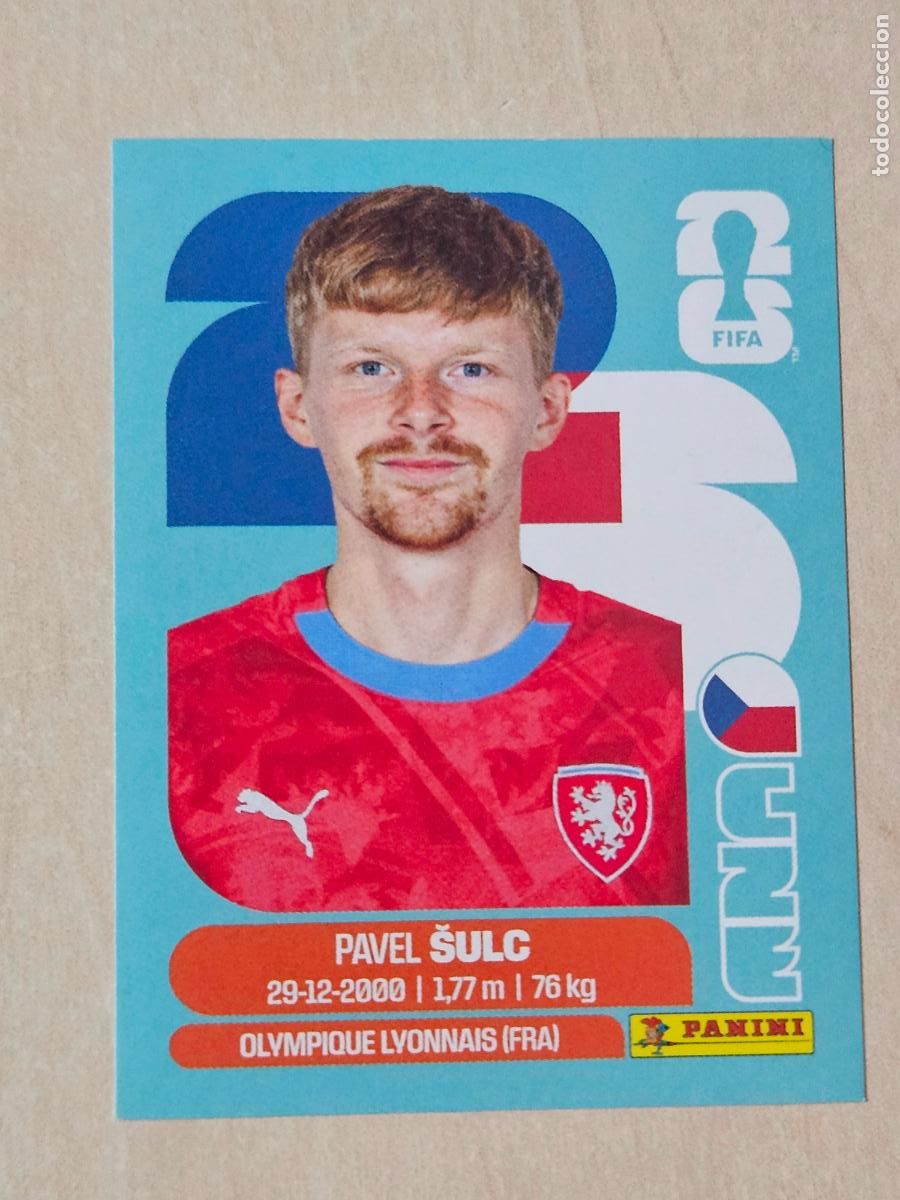 Cromos de f&uacute;tbol: CROMO CZE14 CZE 14 - SULC REPUBLICA CHECA - MUNDIAL FIFA WORLD CUP 2026 STICKER PANINI SIN PEGAR