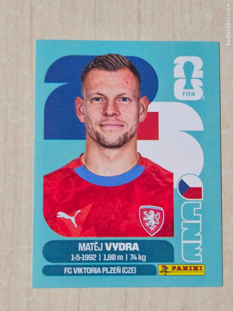 Football Stickers: CROMO CZE15 CZE 15 - VYDRA REPUBLICA CHECA - MUNDIAL FIFA WORLD CUP 2026 STICKER PANINI SIN PEGAR