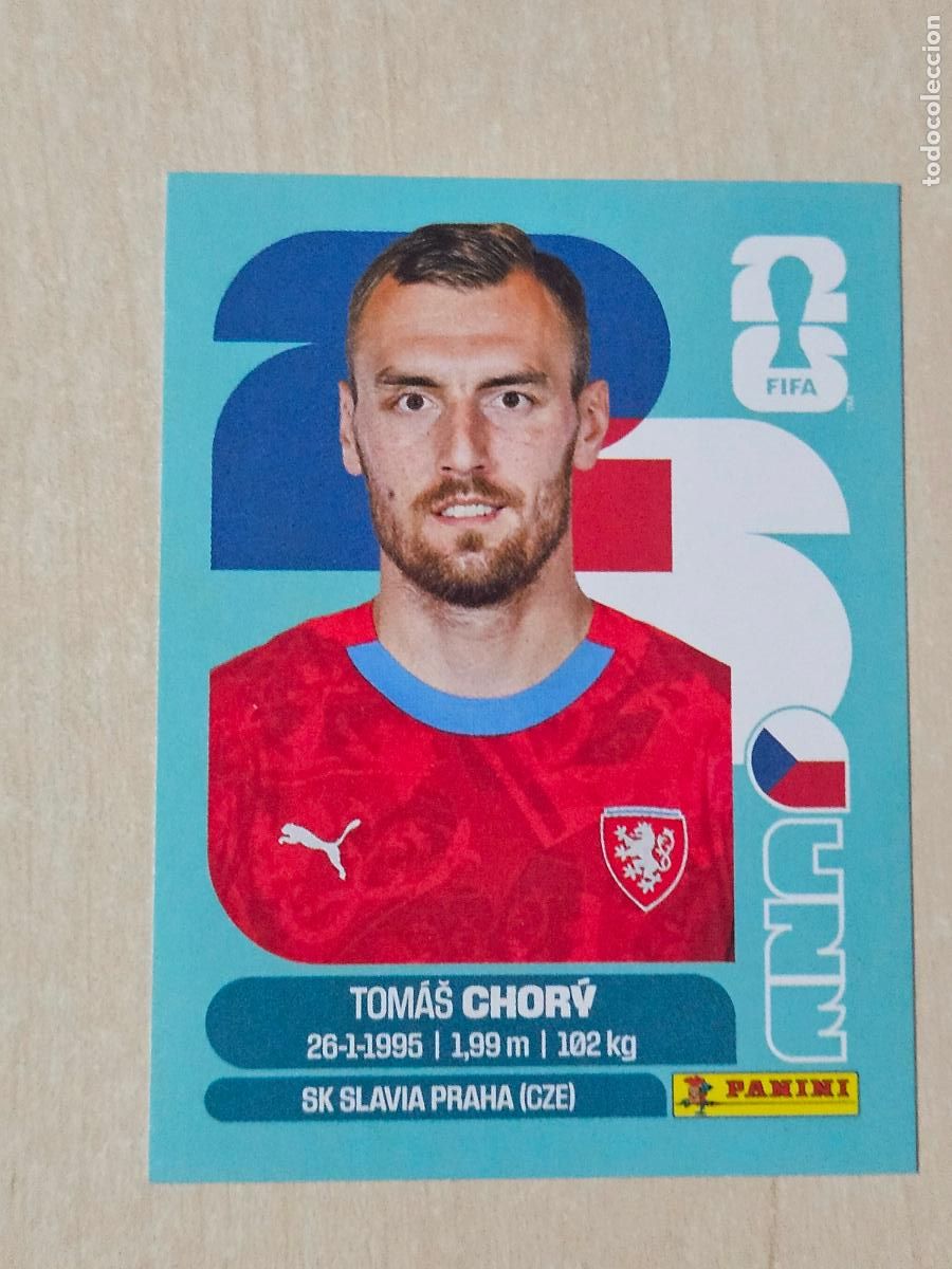 Football Stickers: CROMO CZE17 CZE 17 - CHORV REPUBLICA CHECA - MUNDIAL FIFA WORLD CUP 2026 STICKER PANINI SIN PEGAR