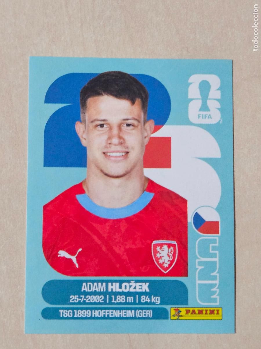 Football Stickers: CROMO CZE19 CZE 19 - HLOZEK REPUBLICA CHECA - MUNDIAL FIFA WORLD CUP 2026 STICKER PANINI SIN PEGAR