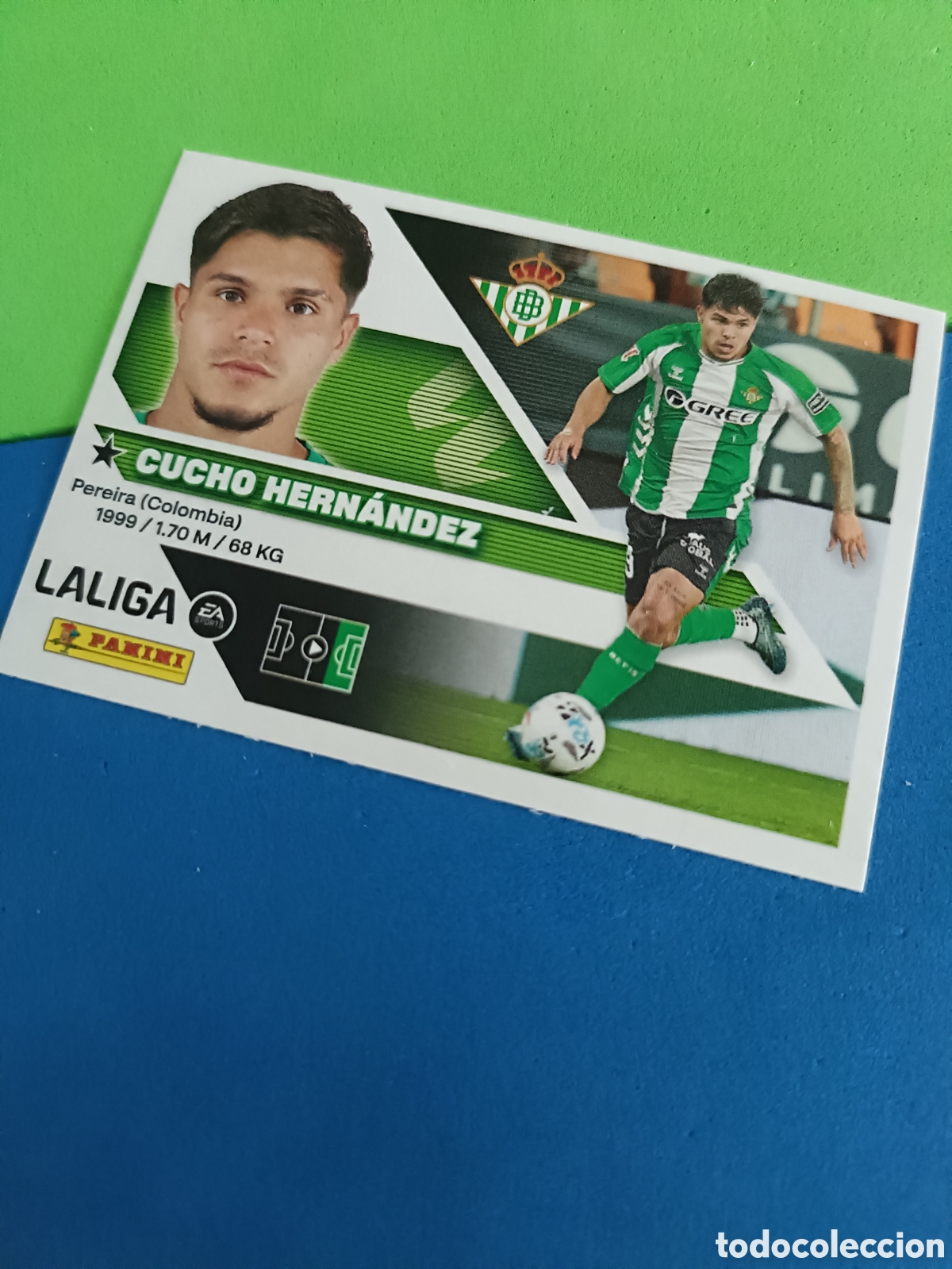 Football Stickers: Panini cromos stickers Liga este 2026 2027 26 27 - Betis 19 Cucho Fern&aacute;ndez