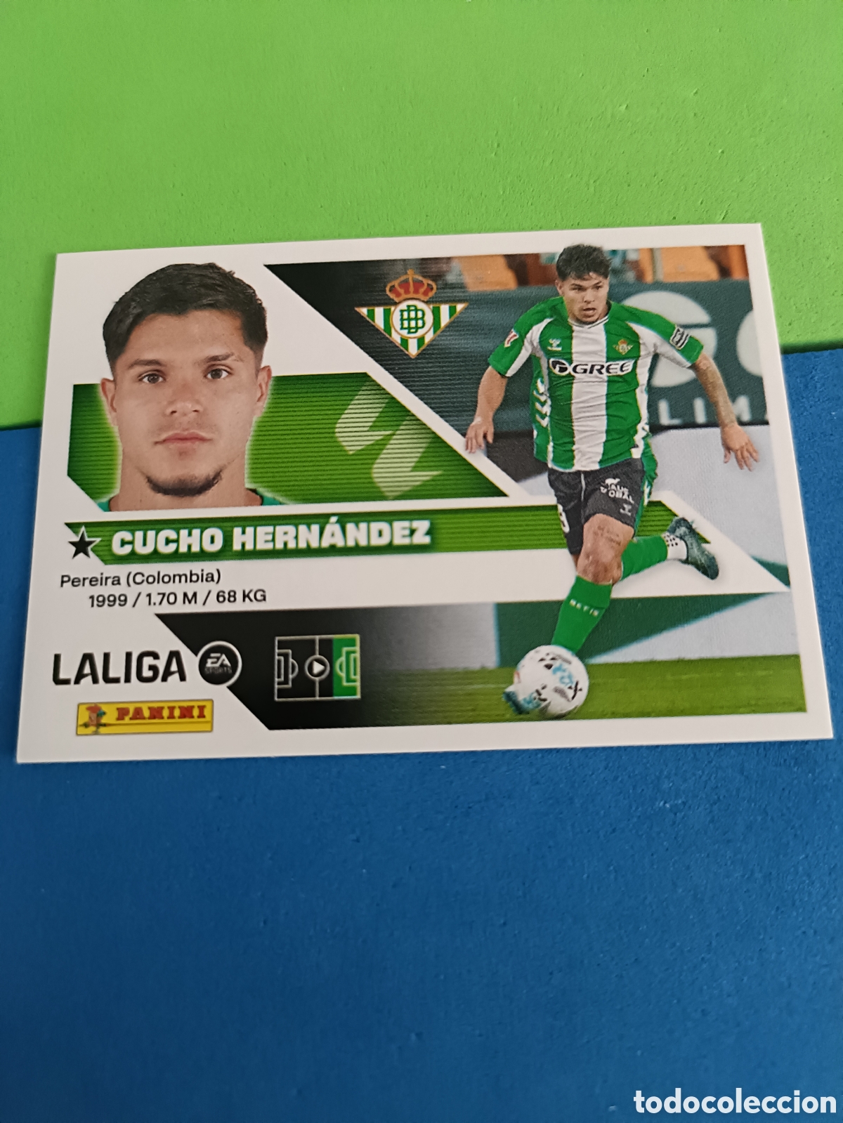 Football Stickers: Panini cromos stickers Liga este 2026 2027 26 27 - Betis 19 Cucho Fern&aacute;ndez