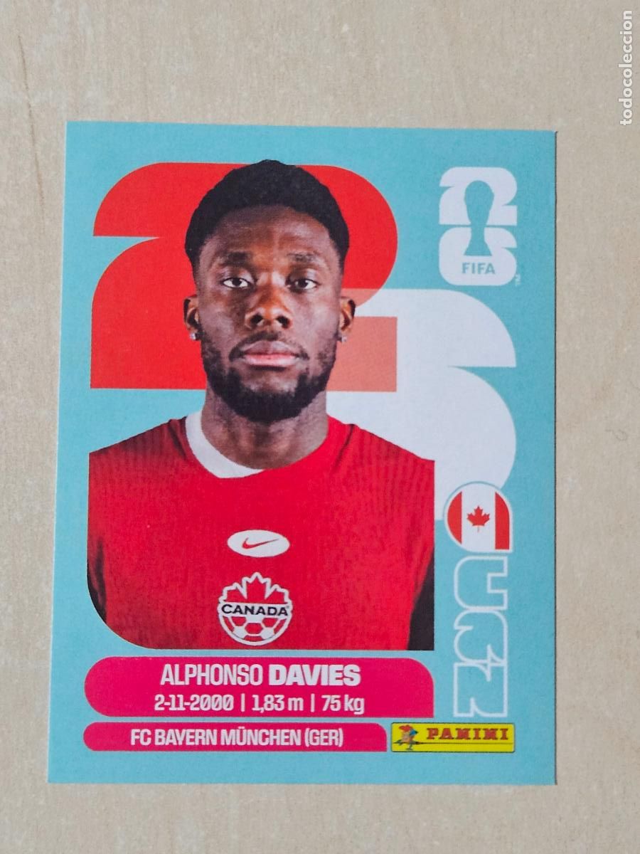 Football Stickers: CROMO CAN3 CAN 3 - DAVIES CANADA - MUNDIAL FIFA WORLD CUP 2026 STICKER PANINI SIN PEGAR