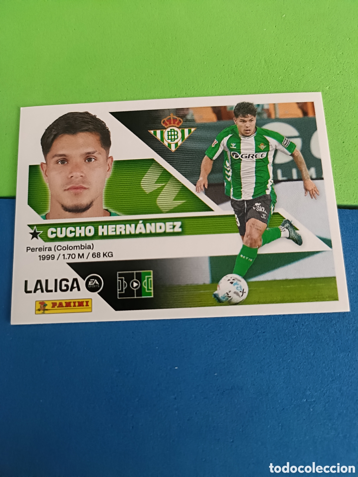 Football Stickers: Panini cromos stickers Liga este 2026 2027 26 27 - Betis 19 Cucho Fern&aacute;ndez