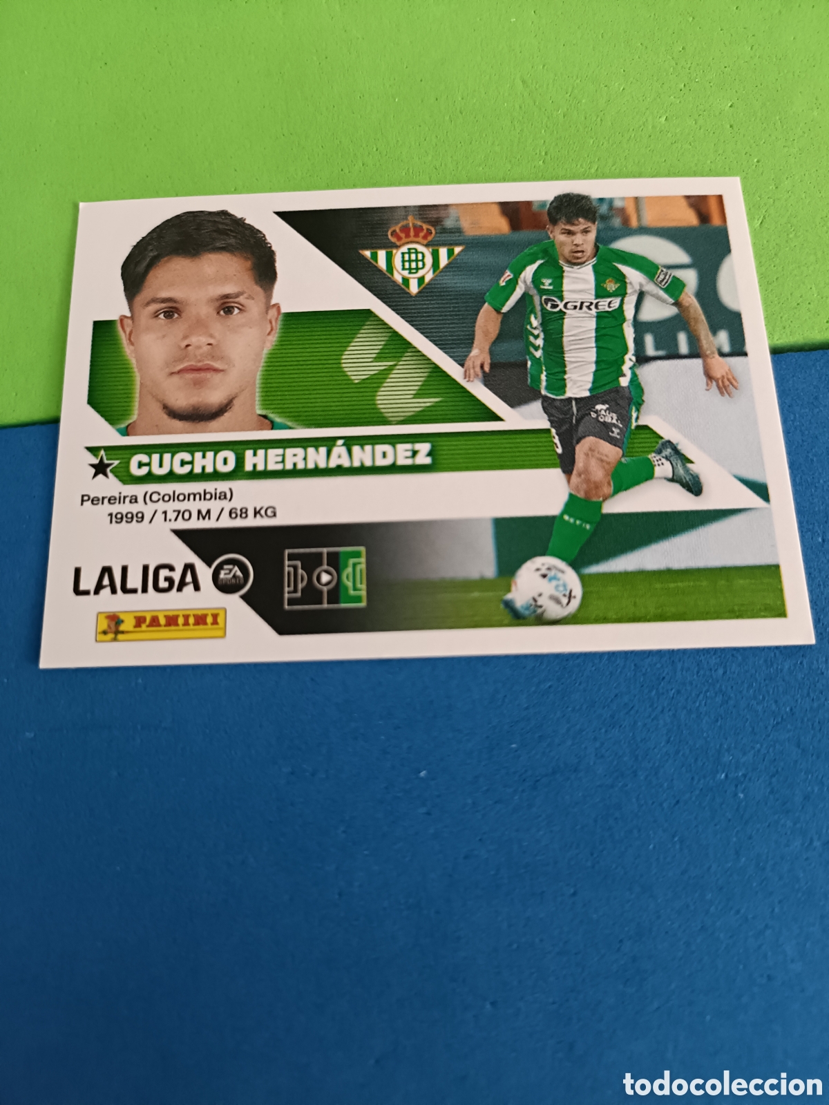Football Stickers: Panini cromos stickers Liga este 2026 2027 26 27 - Betis 19 Cucho Fern&aacute;ndez