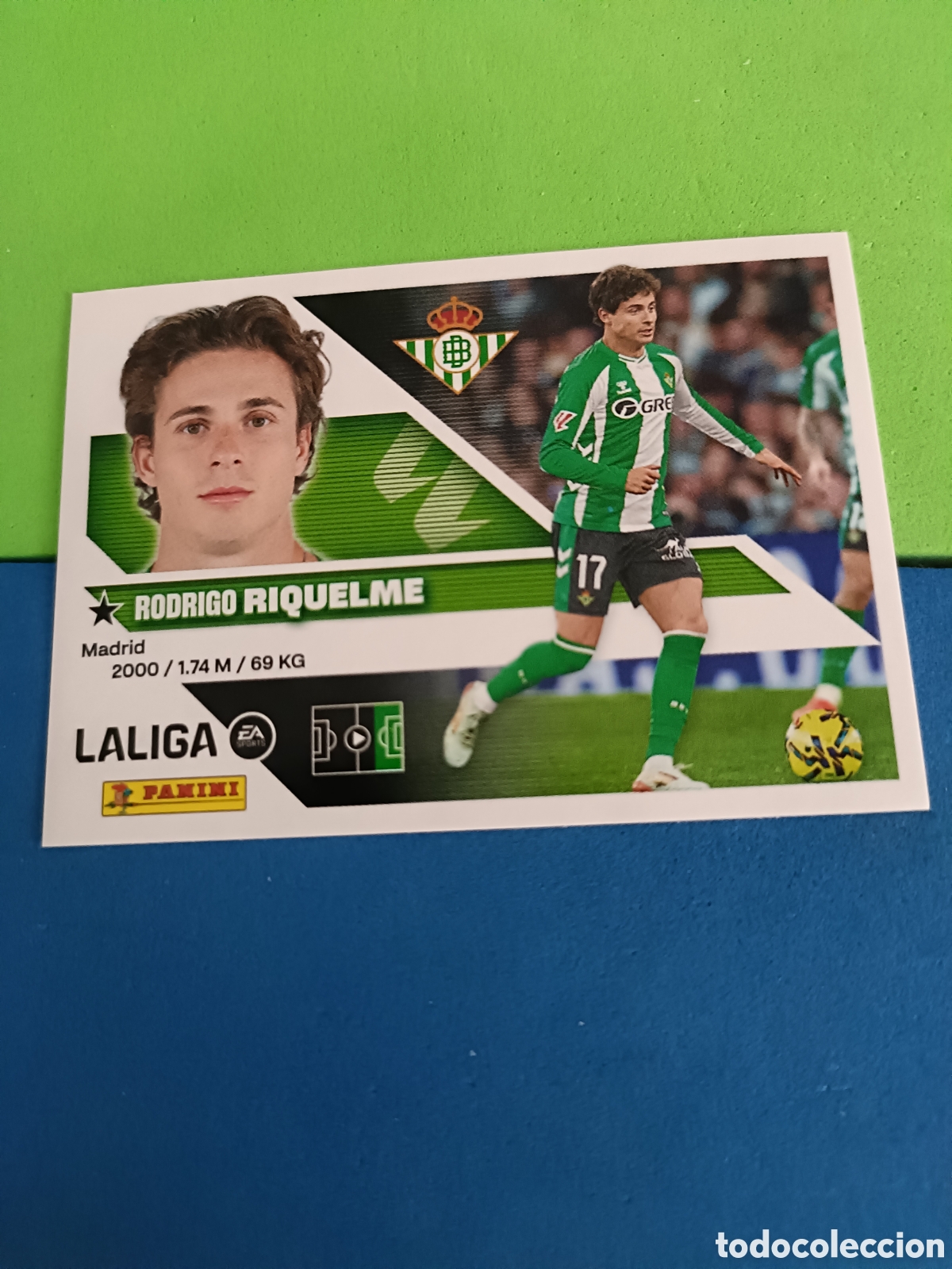 Cromos de f&uacute;tbol: Panini cromos stickers Liga este 2026 2027 26 27 - Betis 17 Riquelme