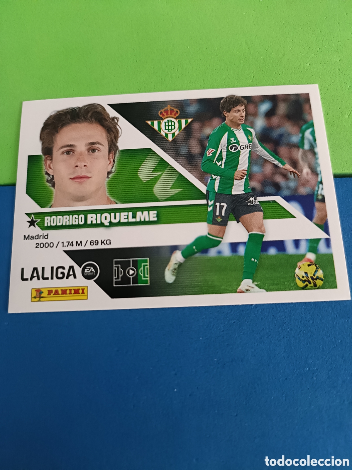 Cromos de f&uacute;tbol: Panini cromos stickers Liga este 2026 2027 26 27 - Betis 17 Riquelme