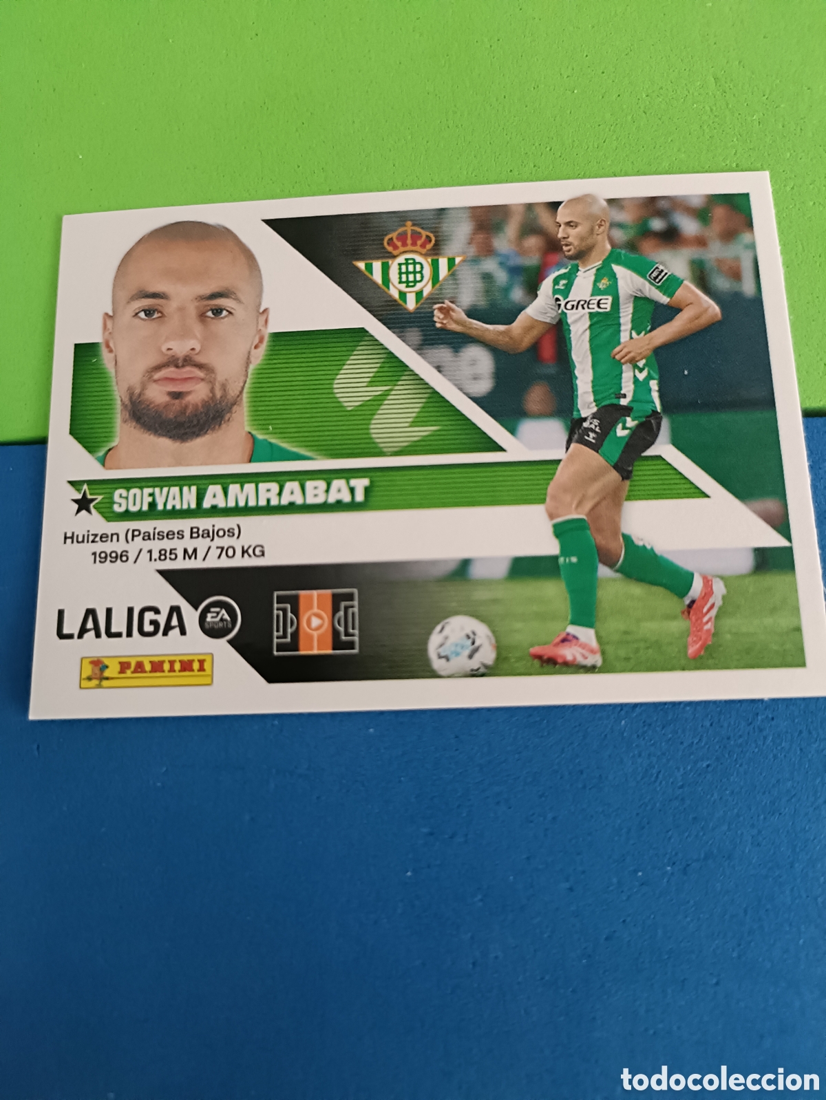Cromos de f&uacute;tbol: Panini cromos stickers Liga este 2026 2027 26 27 - Betis 11 Amrabat