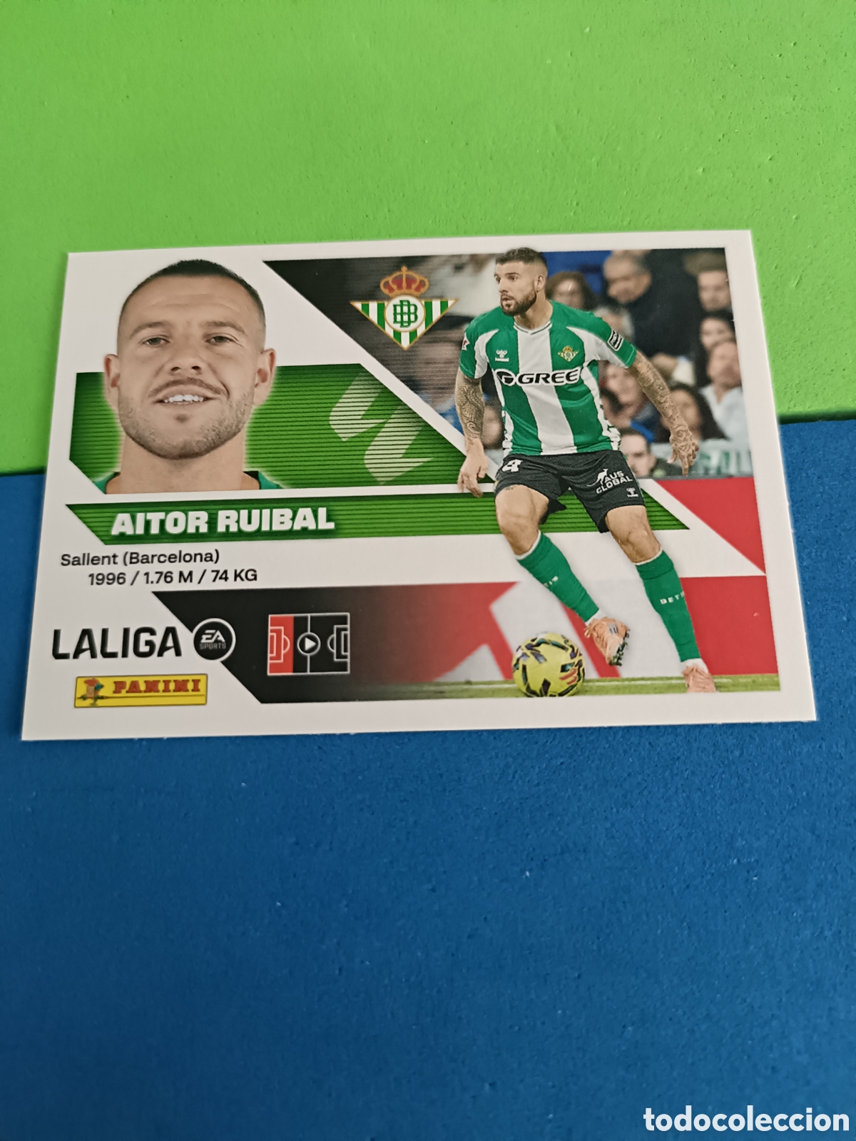 Cromos de f&uacute;tbol: Panini cromos stickers Liga este 2026 2027 26 27 - Betis 5A Ruibal