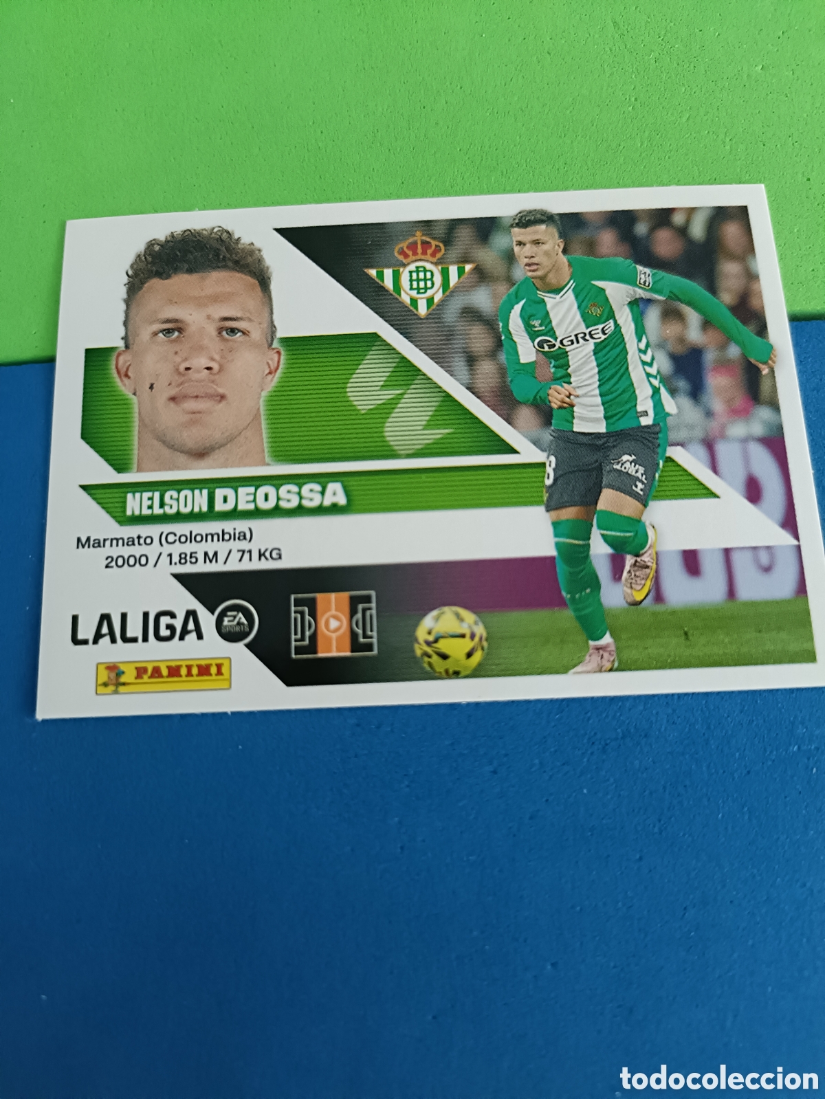 Cromos de f&uacute;tbol: Panini cromos stickers Liga este 2026 2027 26 27 - COLOCA Betis 11bis Deossa