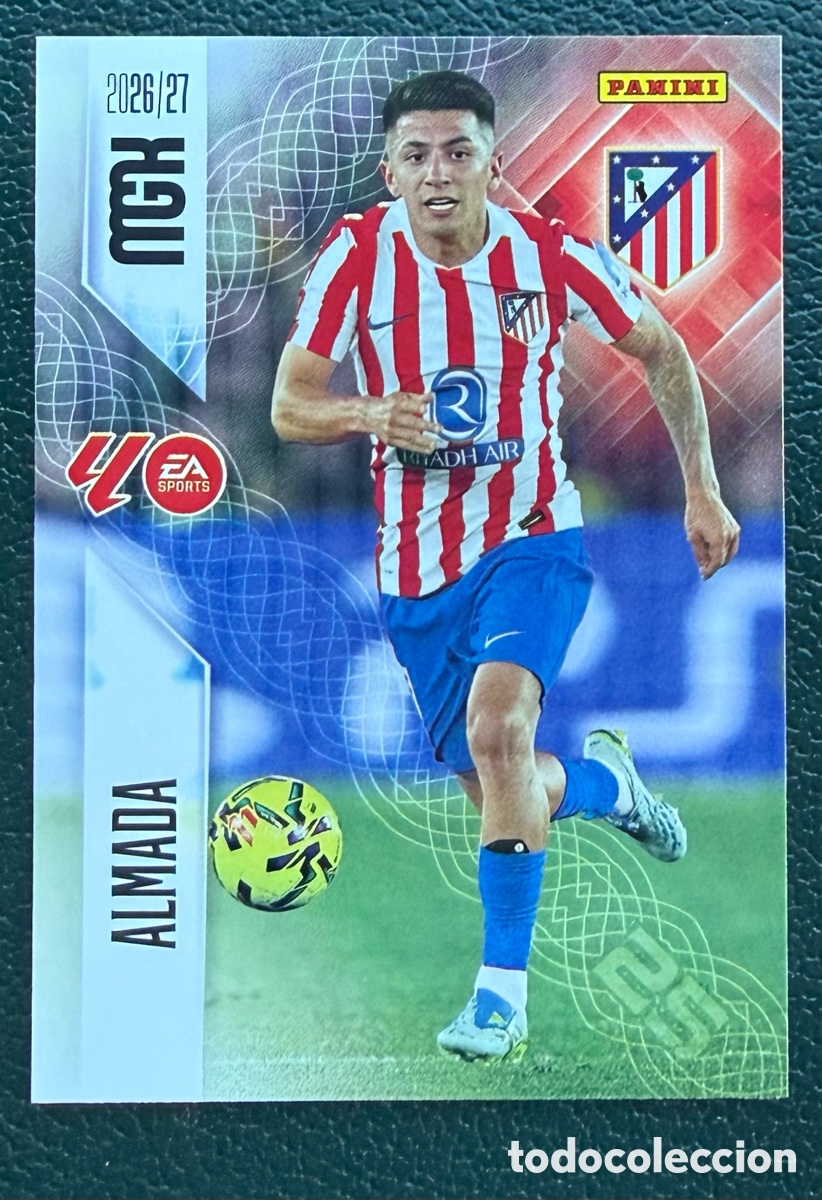 Cromos de f&uacute;tbol: 68 ALMADA ATLETICO DE MADRID FICHAS ALBUM MEGACRACKS 2026 2027 MGK 26 27
