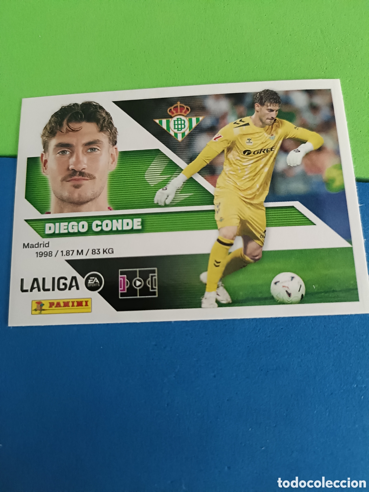 Cromos de f&uacute;tbol: Panini cromos stickers Liga este 2026 2027 26 27 - COLOCA Betis 4bis Diego Conde
