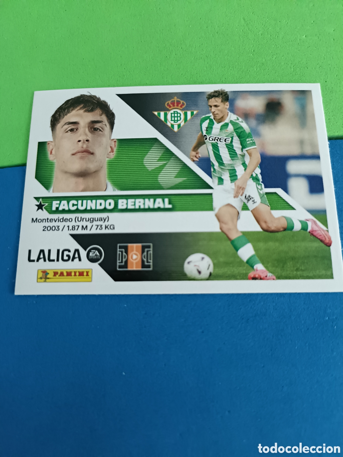 Cromos de f&uacute;tbol: Panini cromos stickers Liga este 2026 2027 26 27 - Betis 13 Bernal