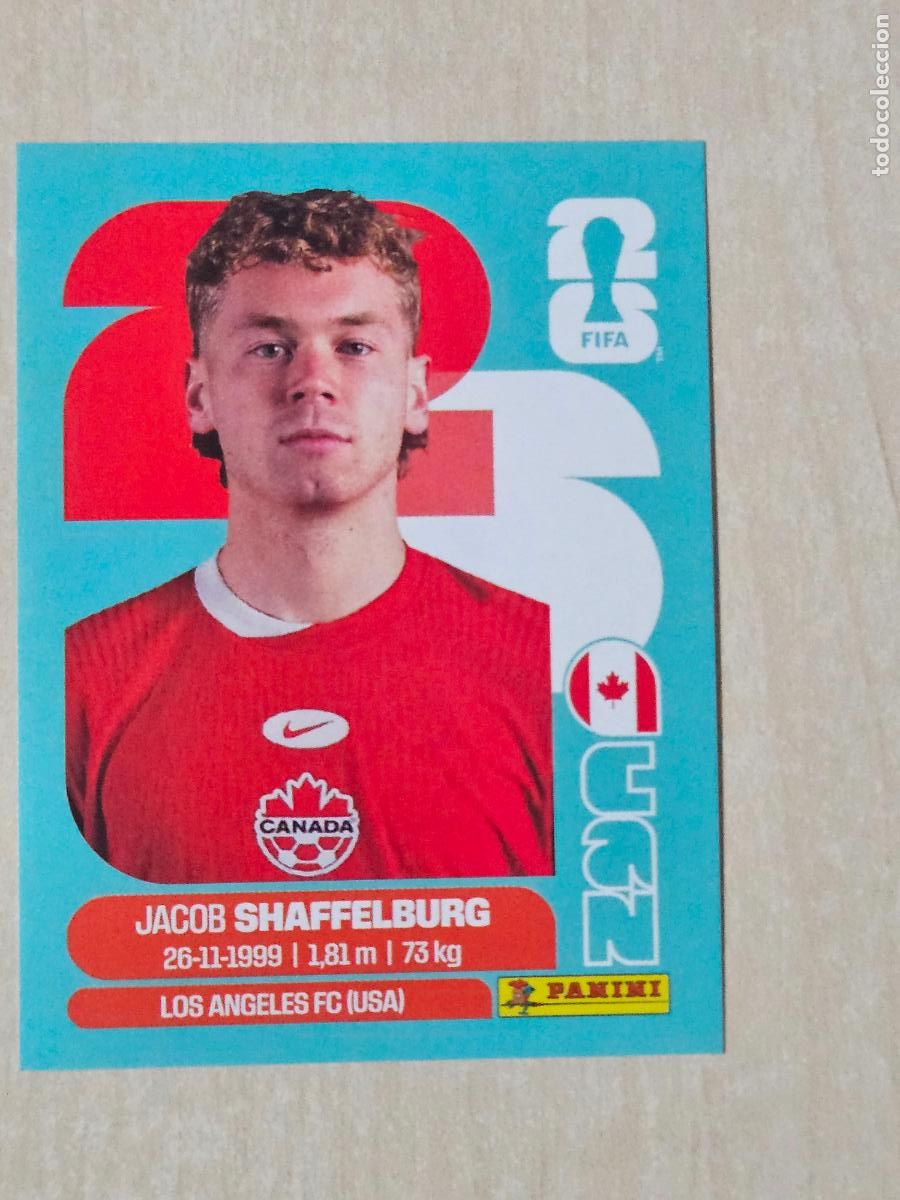 Cromos de f&uacute;tbol: CROMO CAN14 CAN 14 - SHAFFELBURG CANADA - MUNDIAL FIFA WORLD CUP 2026 STICKER PANINI SIN PEGAR