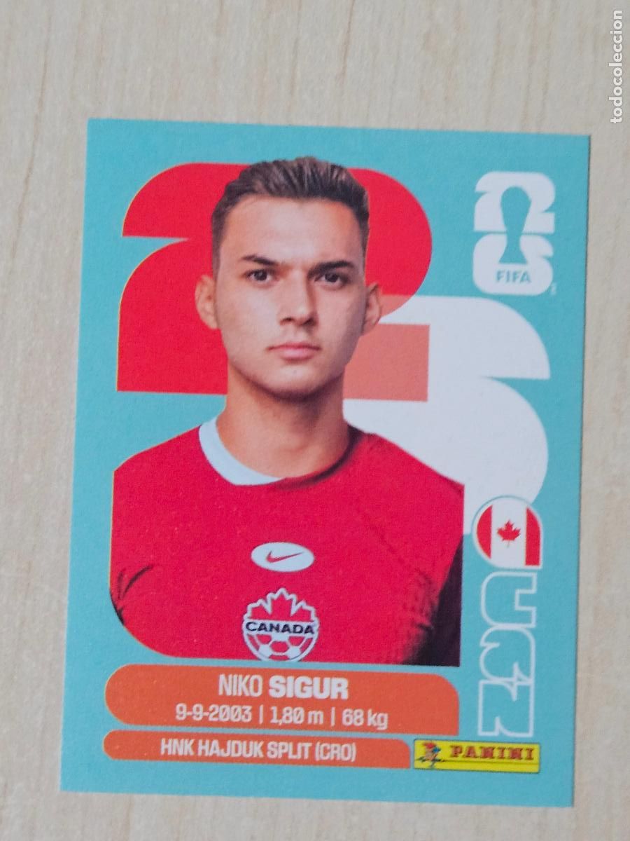 Cromos de f&uacute;tbol: CROMO CAN16 CAN 16 - SIGUR CANADA - MUNDIAL FIFA WORLD CUP 2026 STICKER PANINI SIN PEGAR