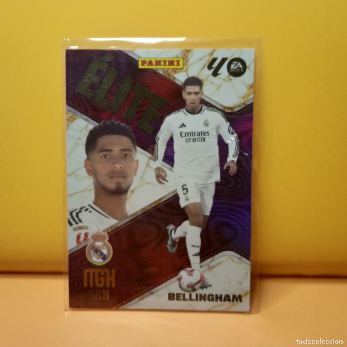 Fu&szlig;ball-Sticker: MEGACRACKS 2025 2026 25 26 (&Eacute;LITE) REAL MADRID BELLINGHAM 1
