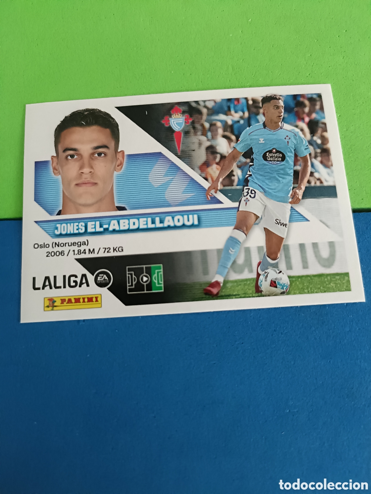 Fu&szlig;ball-Sticker: Panini cromos stickers Liga este 2026 2027 26 27 - Celta Vigo 18B El-Abdellaoui