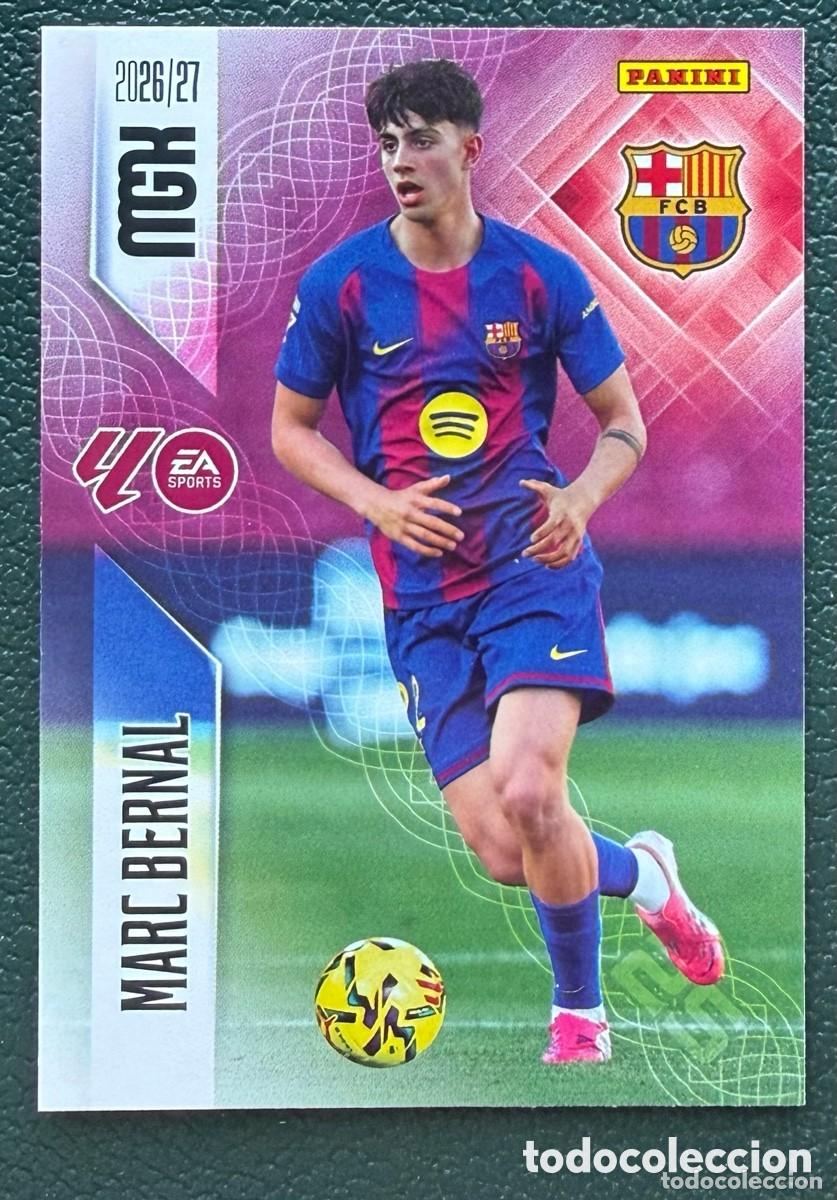 Cromos de f&uacute;tbol: 83 MARC BERNAL FC BARCELONA FICHAS ALBUM MEGACRACKS 2026 2027 MGK 26 27