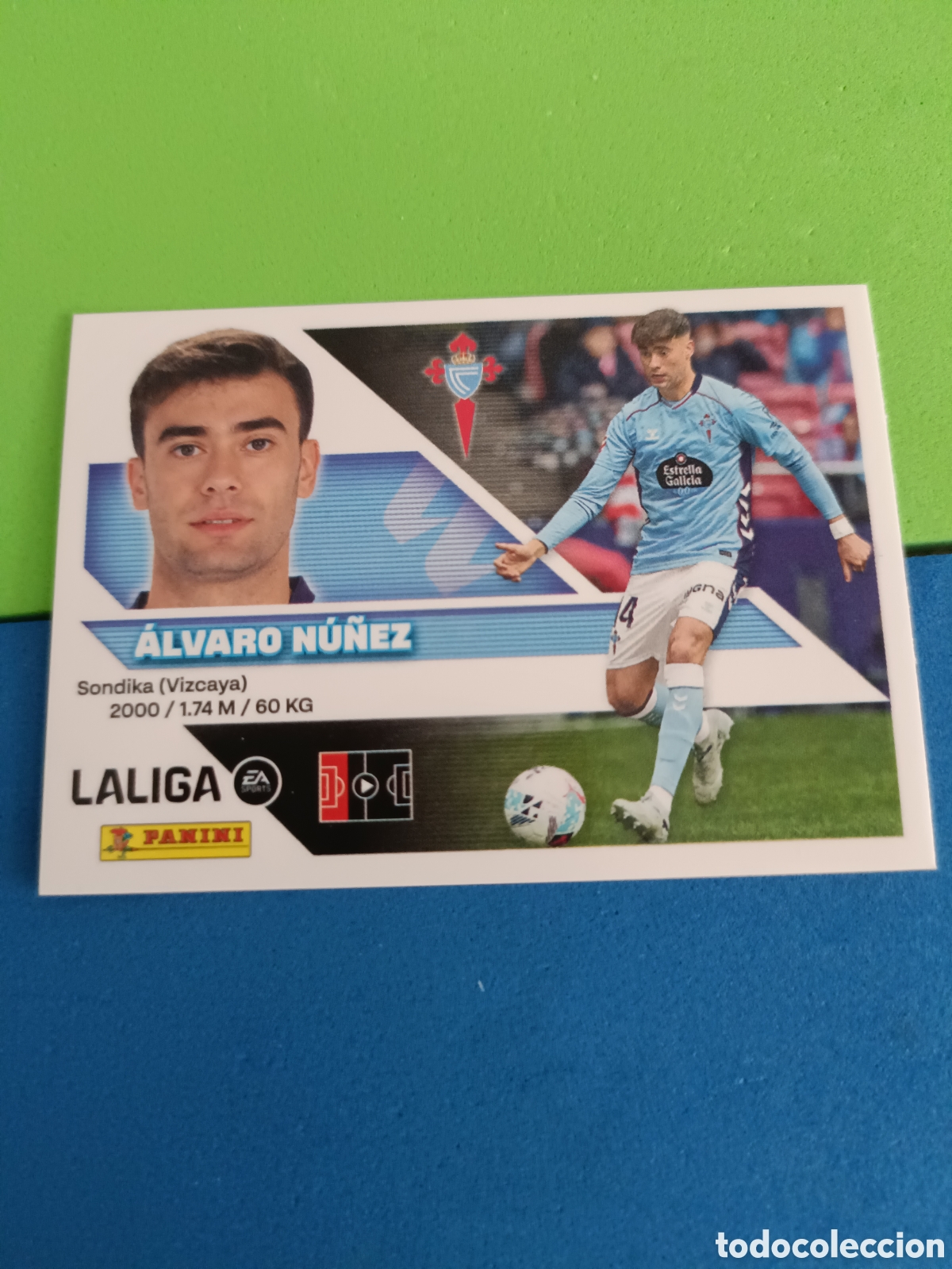 Football Stickers: Panini cromos stickers Liga este 2026 2027 26 27 - Celta Vigo 5 &Aacute;lvaro N&uacute;&ntilde;ez