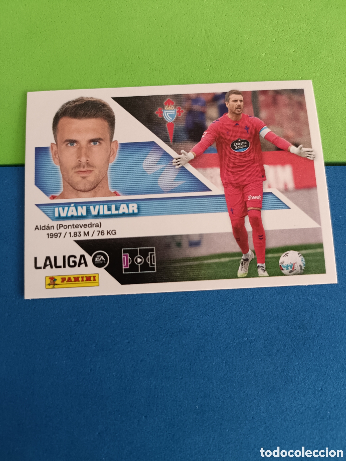 Cromos de f&uacute;tbol: Panini cromos stickers Liga este 2026 2027 26 27 - Celta Vigo 4 Iv&aacute;n Villar