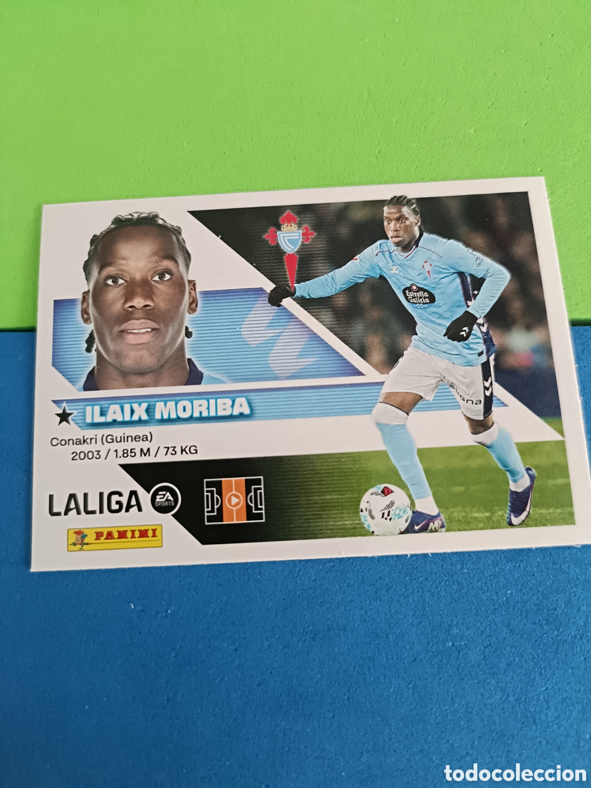 Cromos de f&uacute;tbol: Panini cromos stickers Liga este 2026 2027 26 27 - Celta Vigo 11 Ilaix Moriba