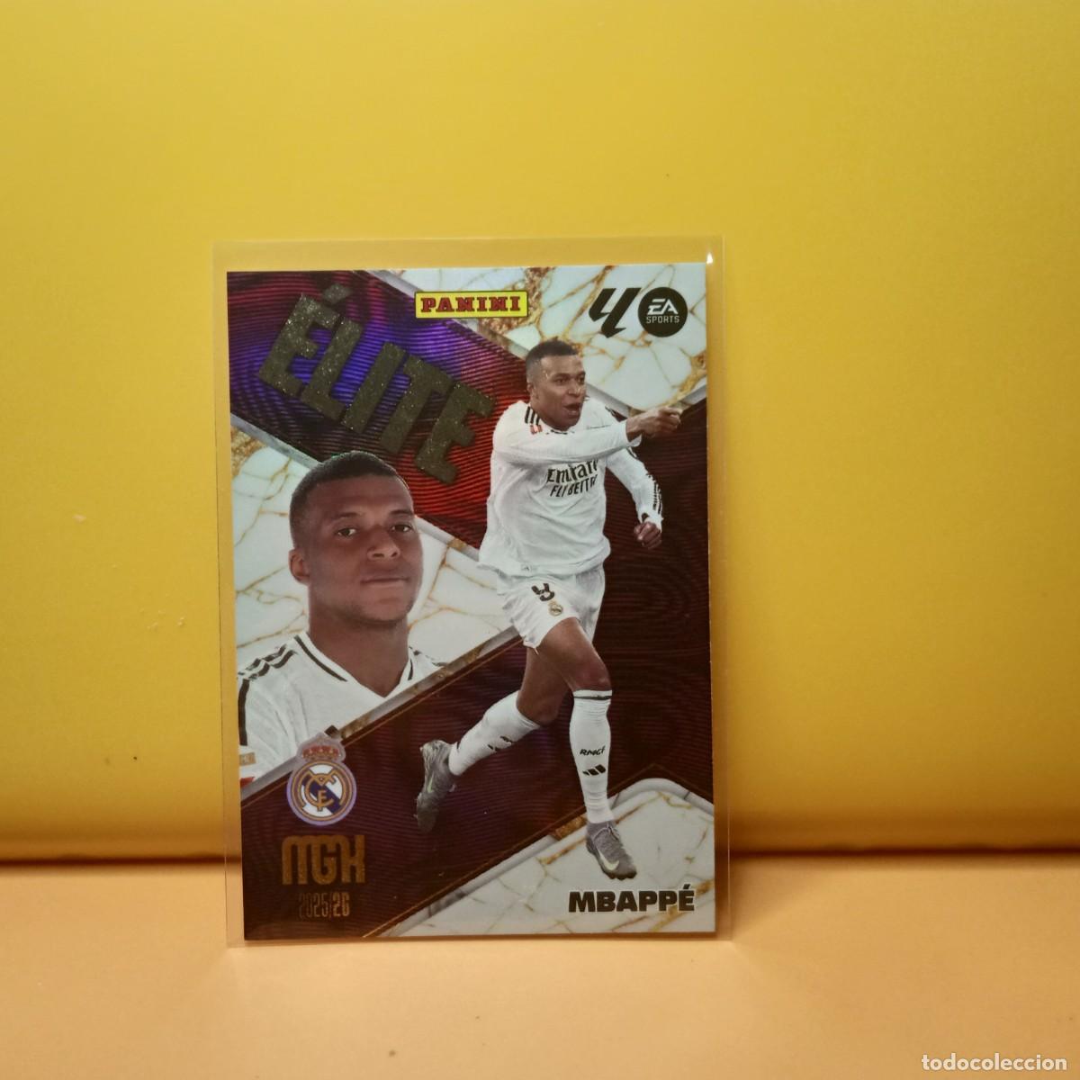 Cromos de f&uacute;tbol: MEGACRACKS 2025 2026 25 26 (&Eacute;LITE) REAL MADRID MBAPP&Eacute; 12